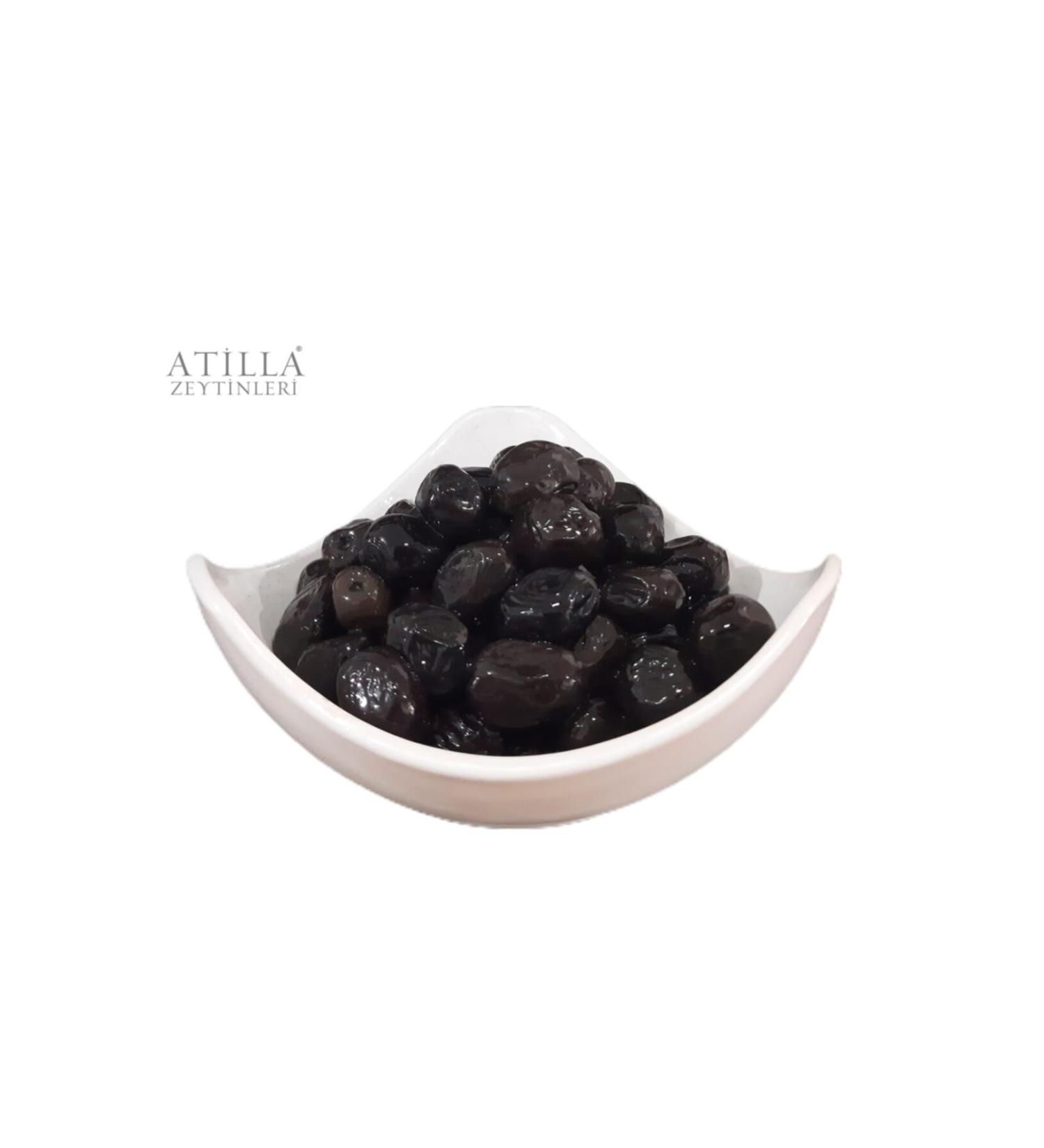 Atilla Olives 2.5 Kg 291-320 Caliber (jumbo) Black Olives - Buy Online on GoSupps.com