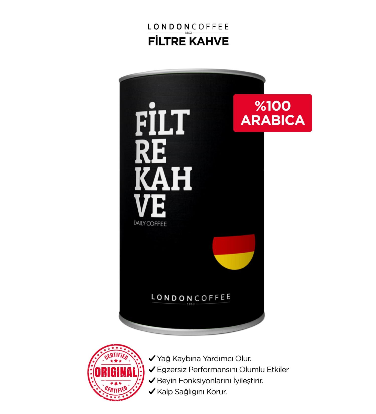 London Coffee Premium Filter Coffee 250 gr Ground