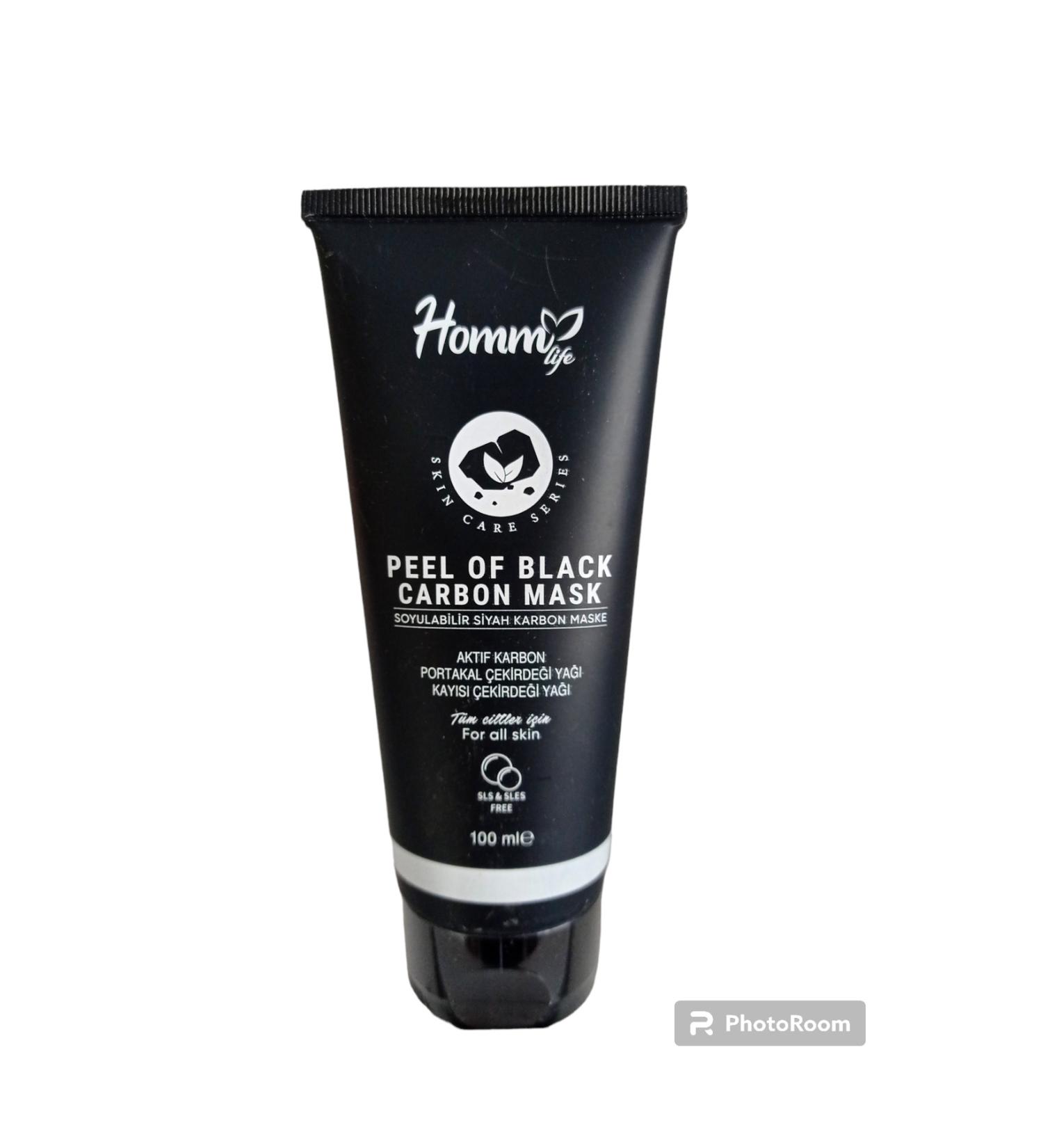 Cream Homm Life Peelable Black Carbon Mask 100ml