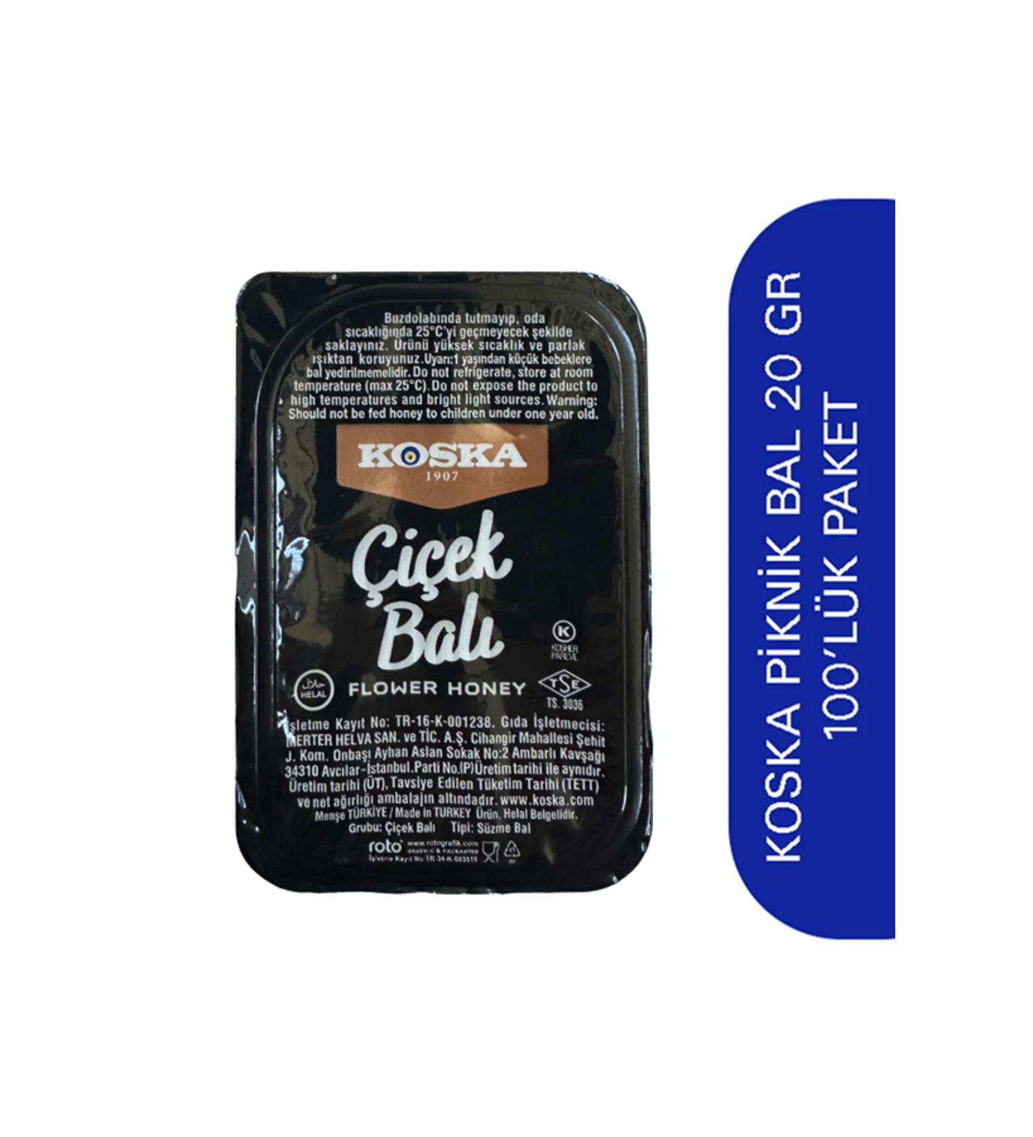 Koska Picnic Honey 20 Gr x 100