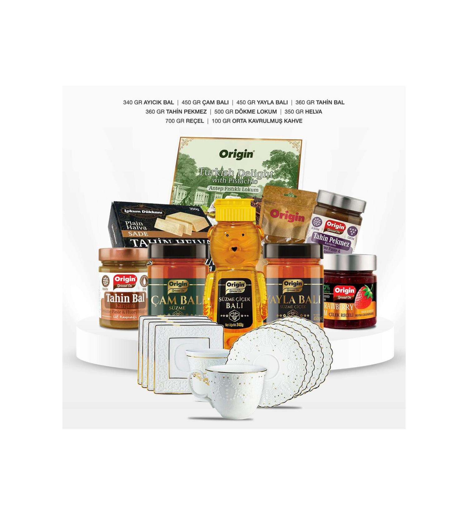 Origin Origin Quiche Package Set of 4 Porcelain Cups