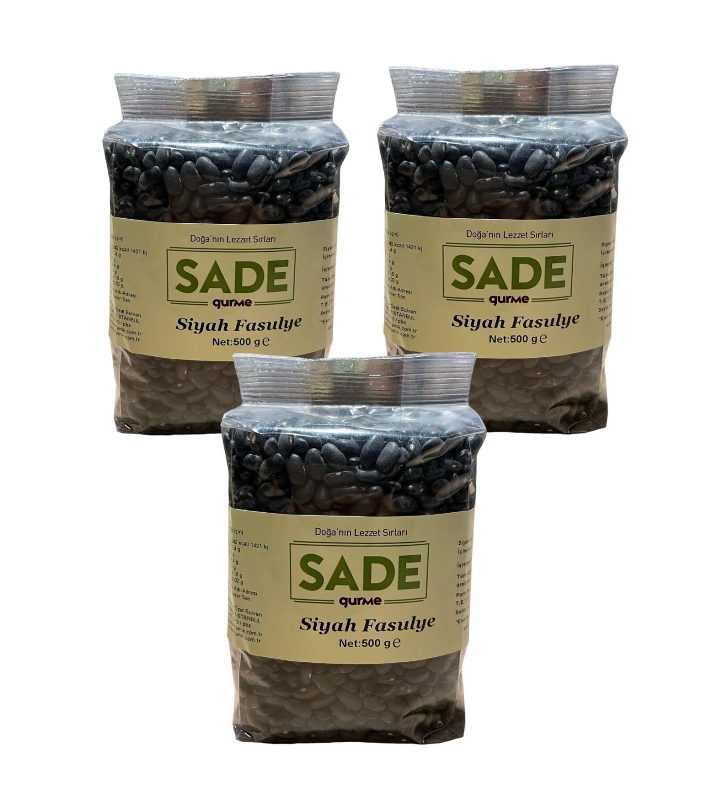 Plain Gourmet Black Beans 3-PACK