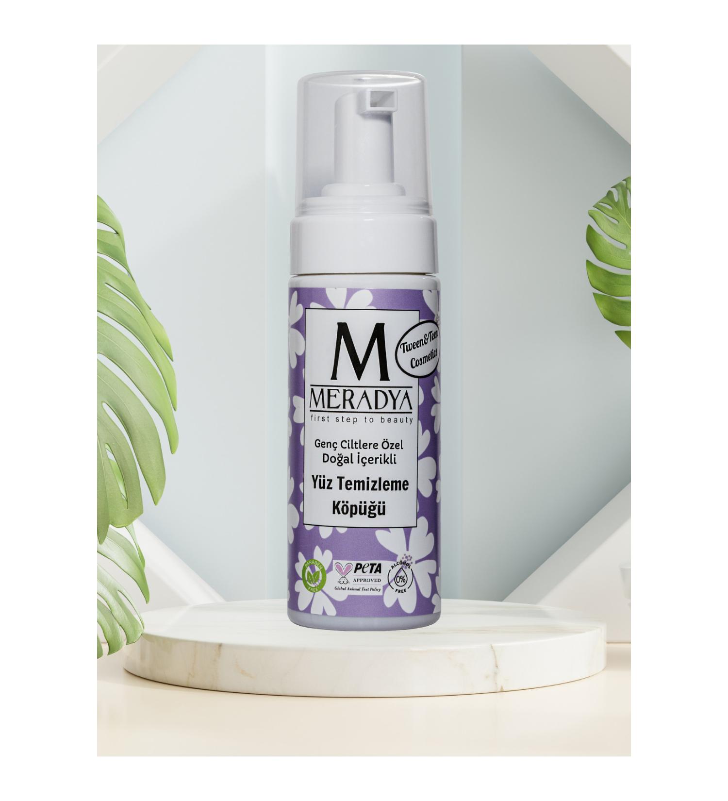 MERADYA Natural Facial Cleansing Foam