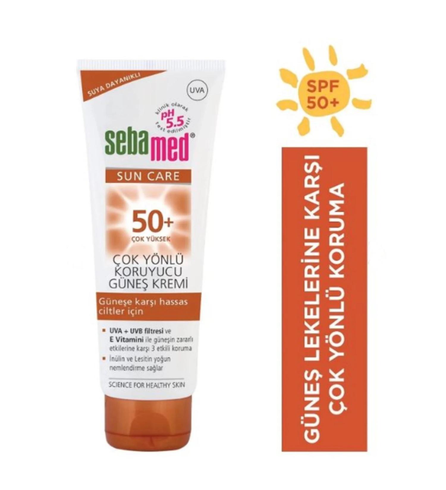 Sebamed Sun Care Multi-Protection Sun Cream Spf50 75 ml