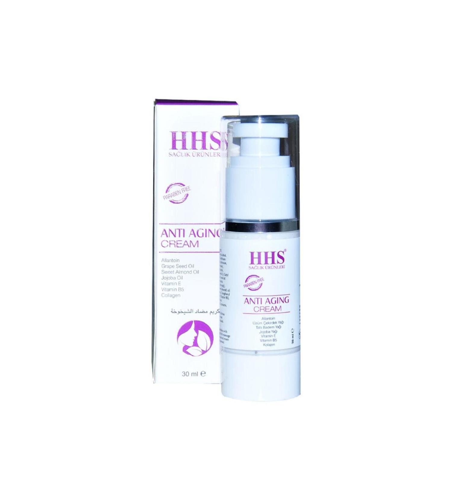 Hhs Anti Aging Cream Collagen Allantoin Jojoba Vitamin E B5 30ml
