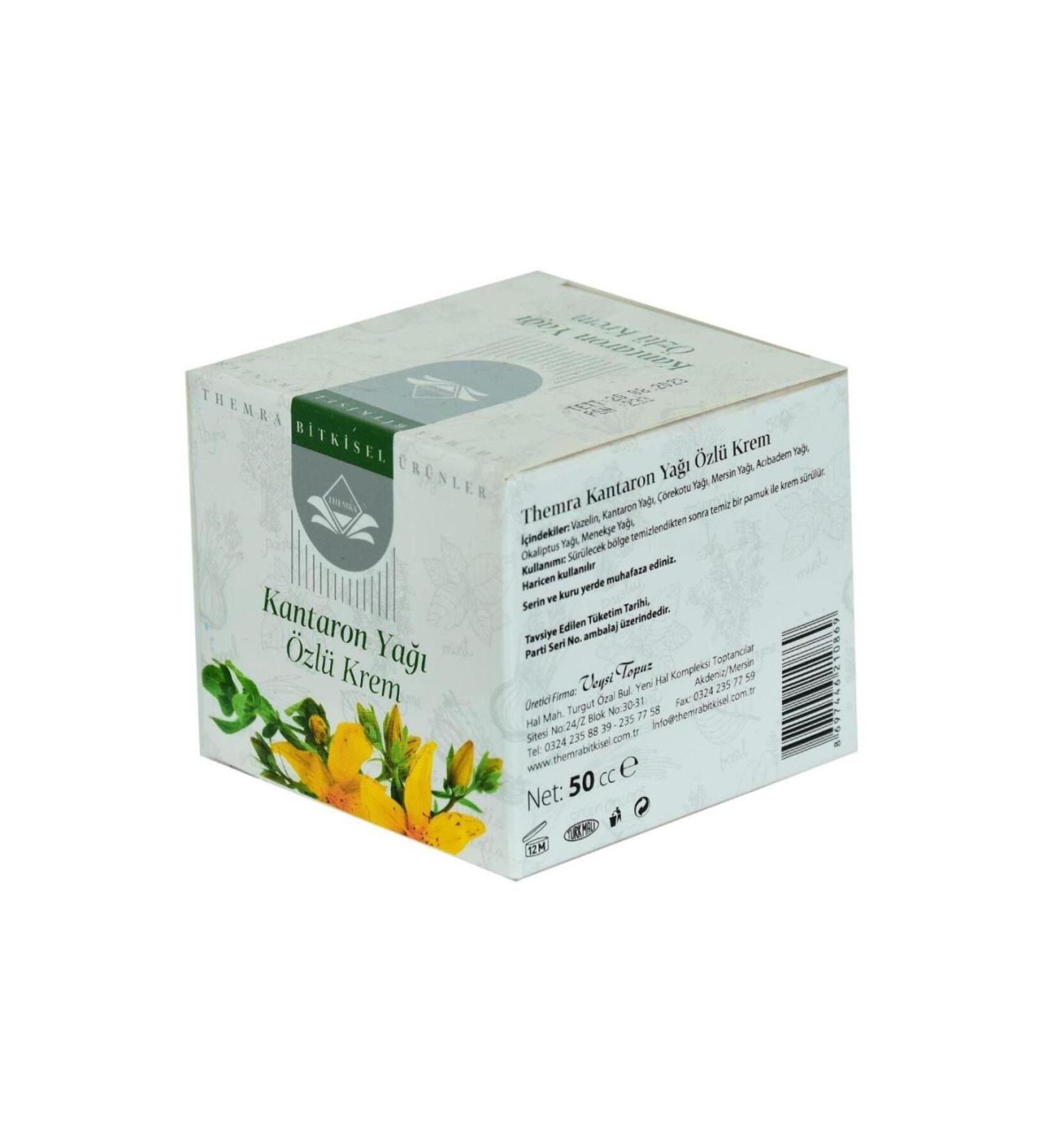 Themra St. John's Wort Oil Extract Cream St. John's Wort Cream 50cc - Buy Online on GoSupps.com