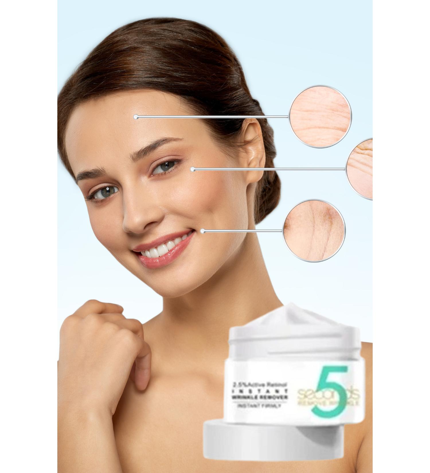 Puredermine Wrinkle 5 Second Anti-Aging Repairing Moisturizing Revitalizing Nourishing - Buy Online on GoSupps.com