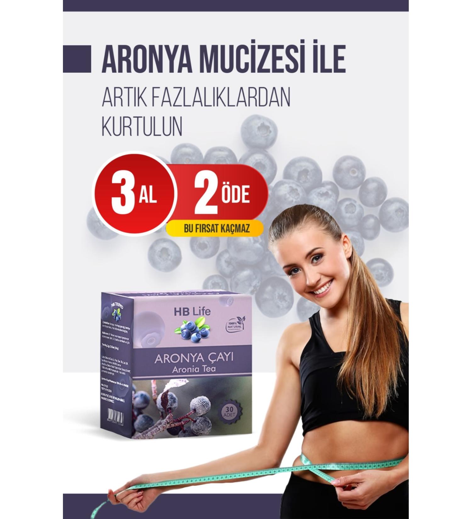 HB LIFE Slimming 1 Box Aronia Tea - Buy Online on GoSupps.com