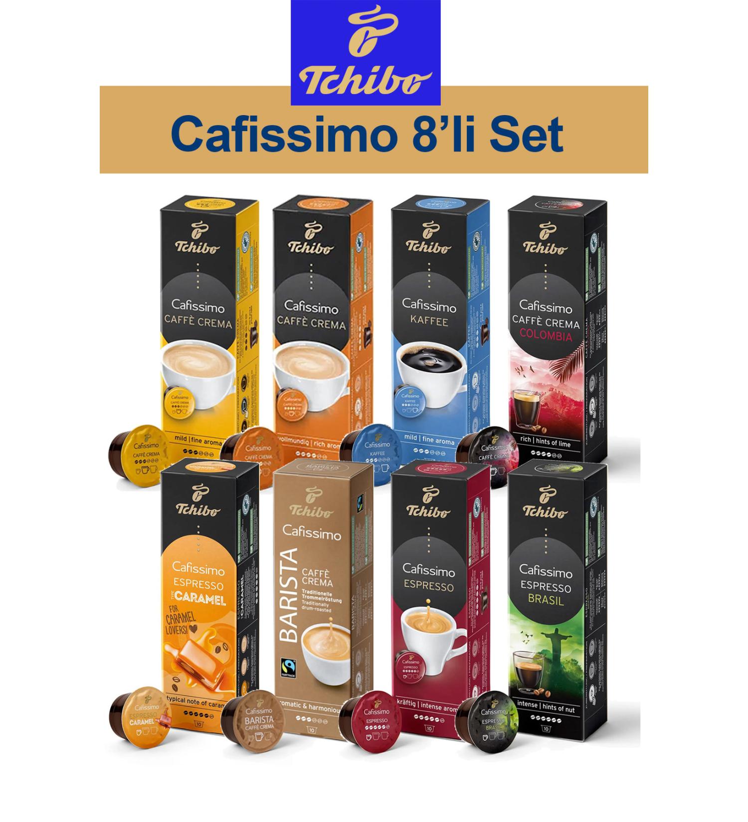 Tchibo Cafissimo 8-Piece Coffee Set 8x10 v2 - Buy Online on GoSupps.com
