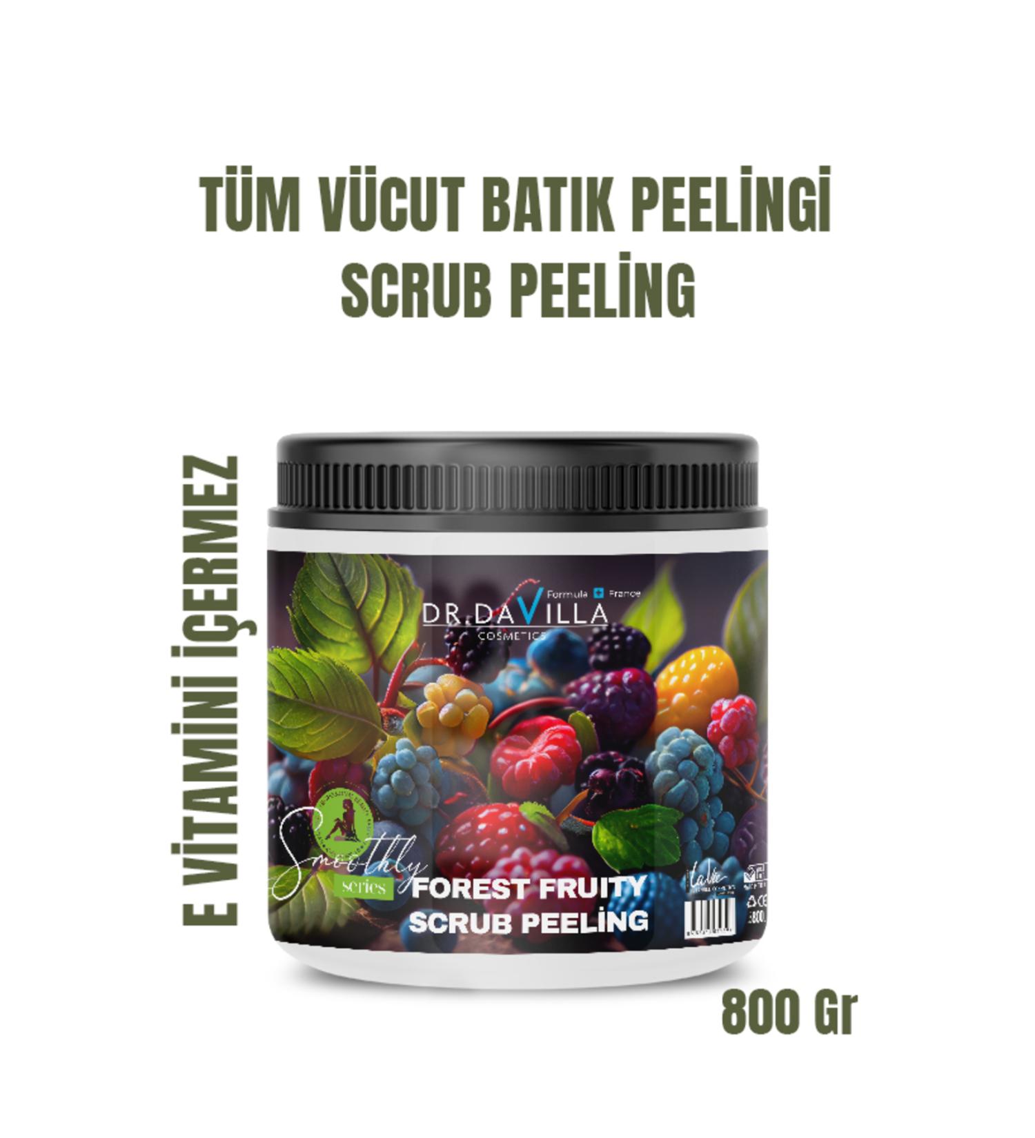 Smoothly Forest Fruit Revitalizing & Softening Hand Foot and Body Care Peeling 800gr - Buy Online on GoSupps.com