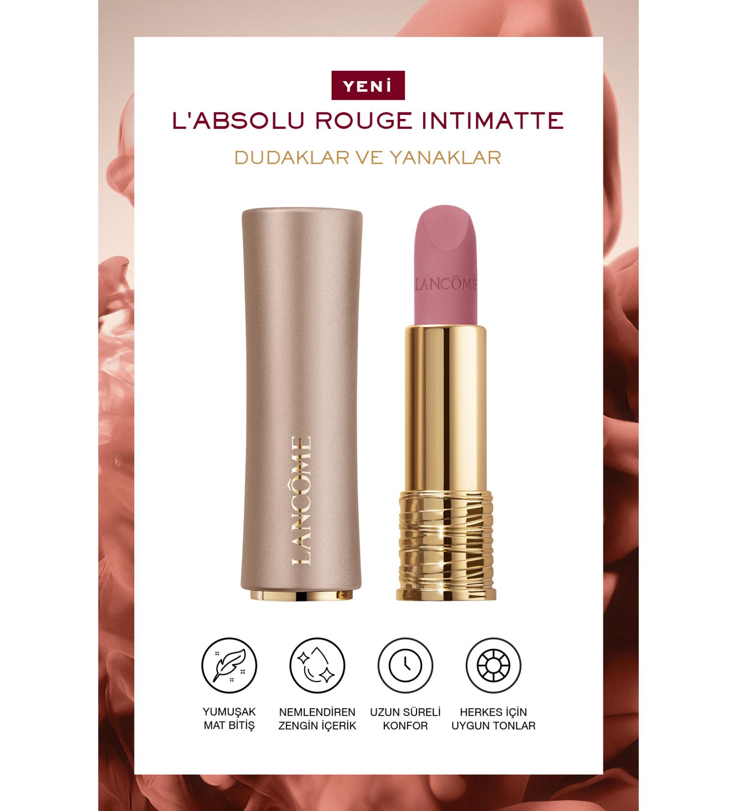 Lancome L'Absolu Rouge Intimatte Ultra Mat Ruj 320 - Hush Hush 3614274131994 - Buy Online on GoSupps.com