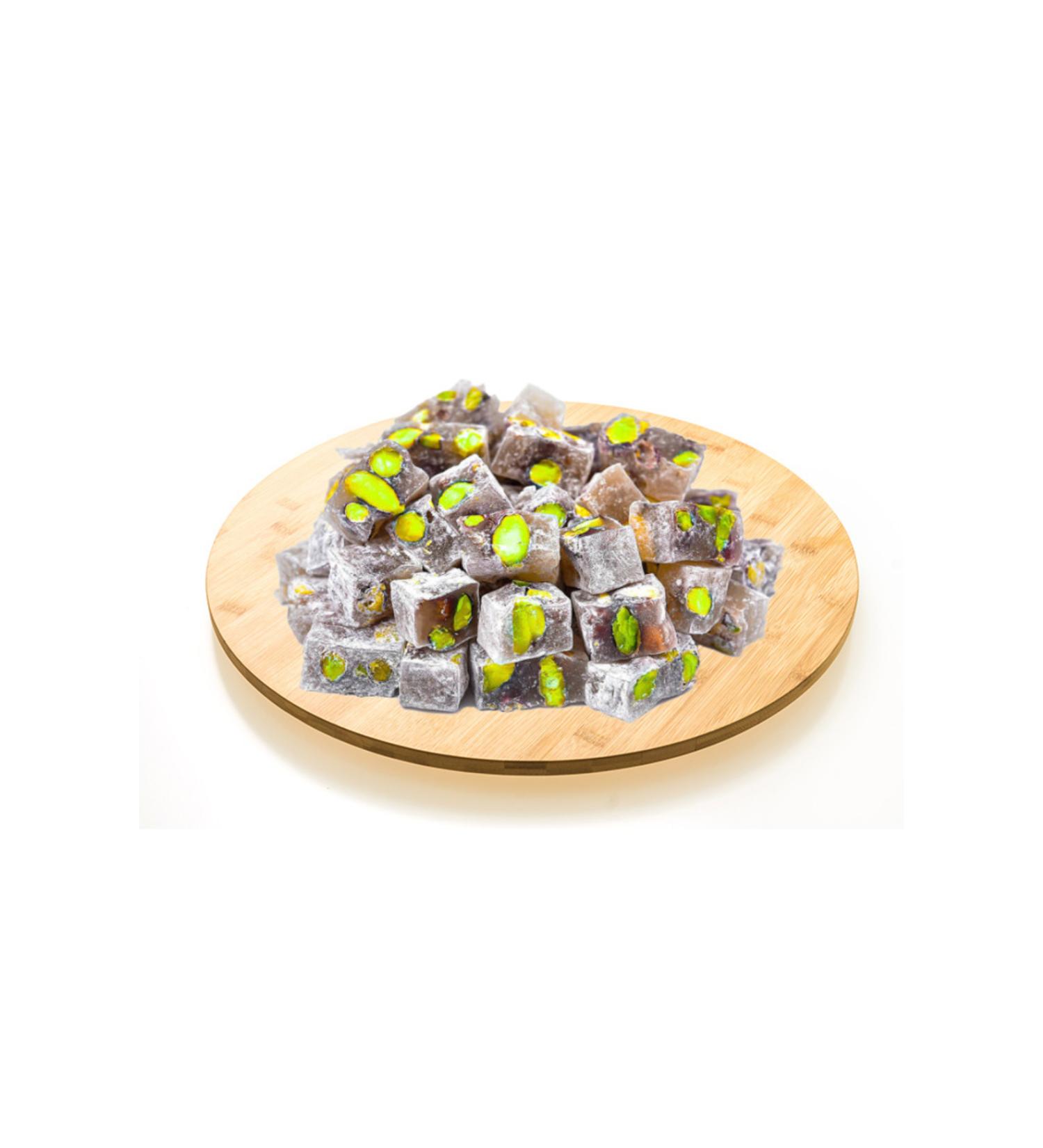PISTACHI BAH EM Turkish Delight with Pistachios Double Roasted 500 Gr