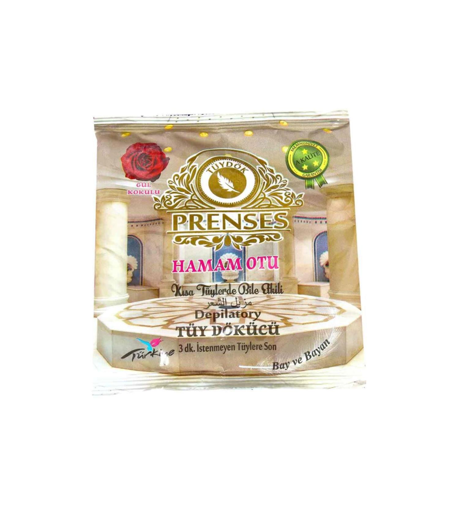 PRINCESS Rose Scented Depilatory Bath Herb Powder 200gr X 10 Pieces - Buy Online on GoSupps.com