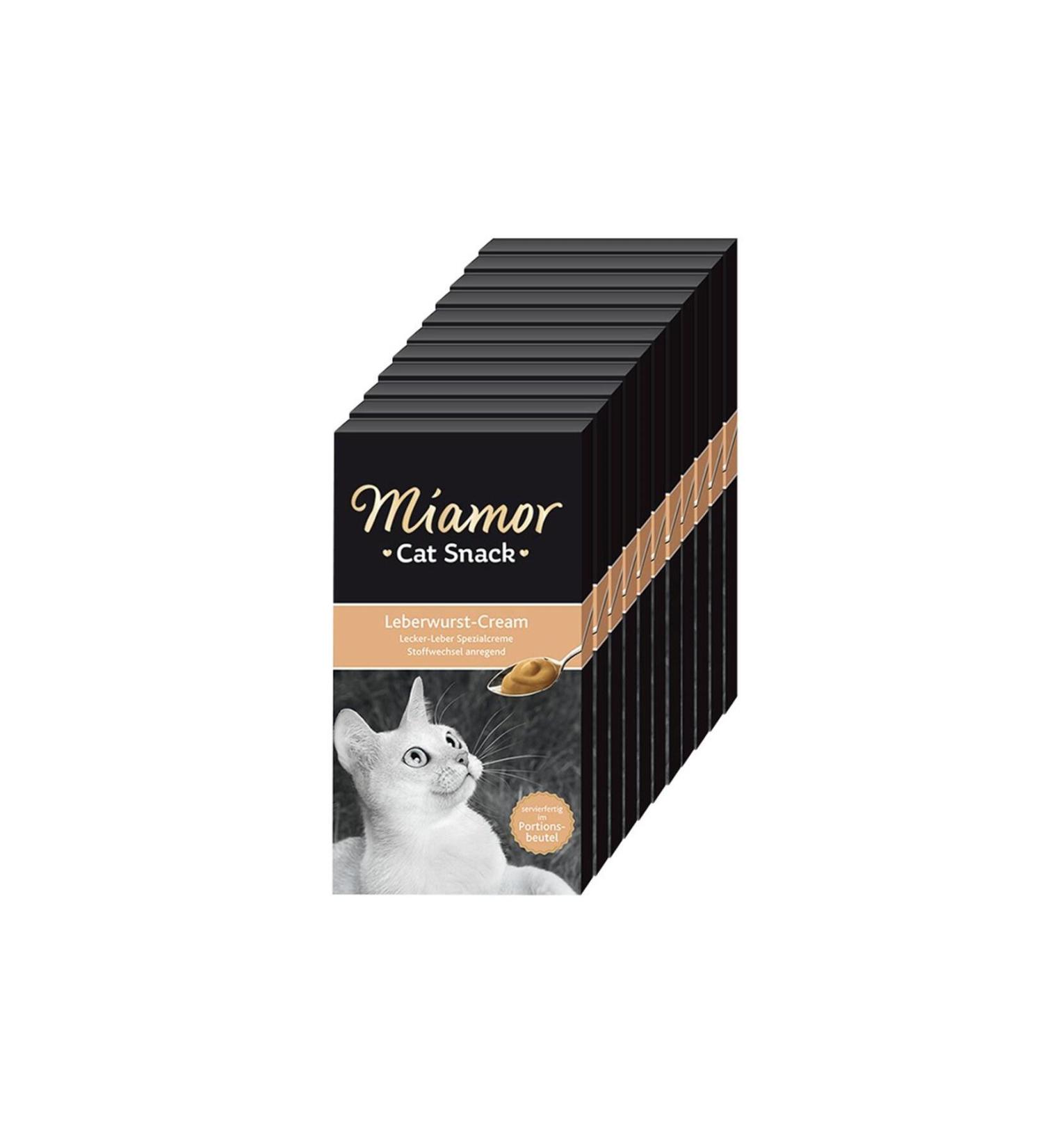 Miamor Cream Liver Cat Award 6x15 gr X 11 PIECES