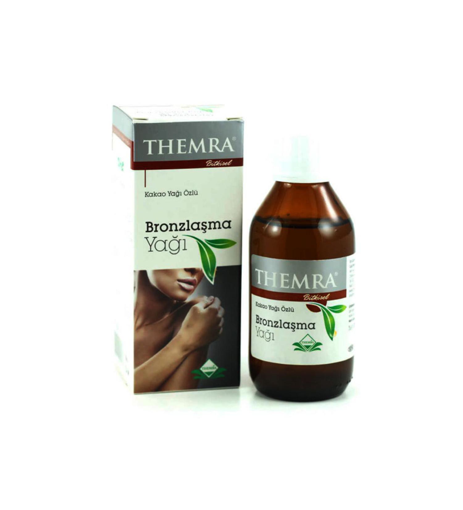 Themra Tanning Oil 100ml Natural Cocoa Extract Tanning Oil