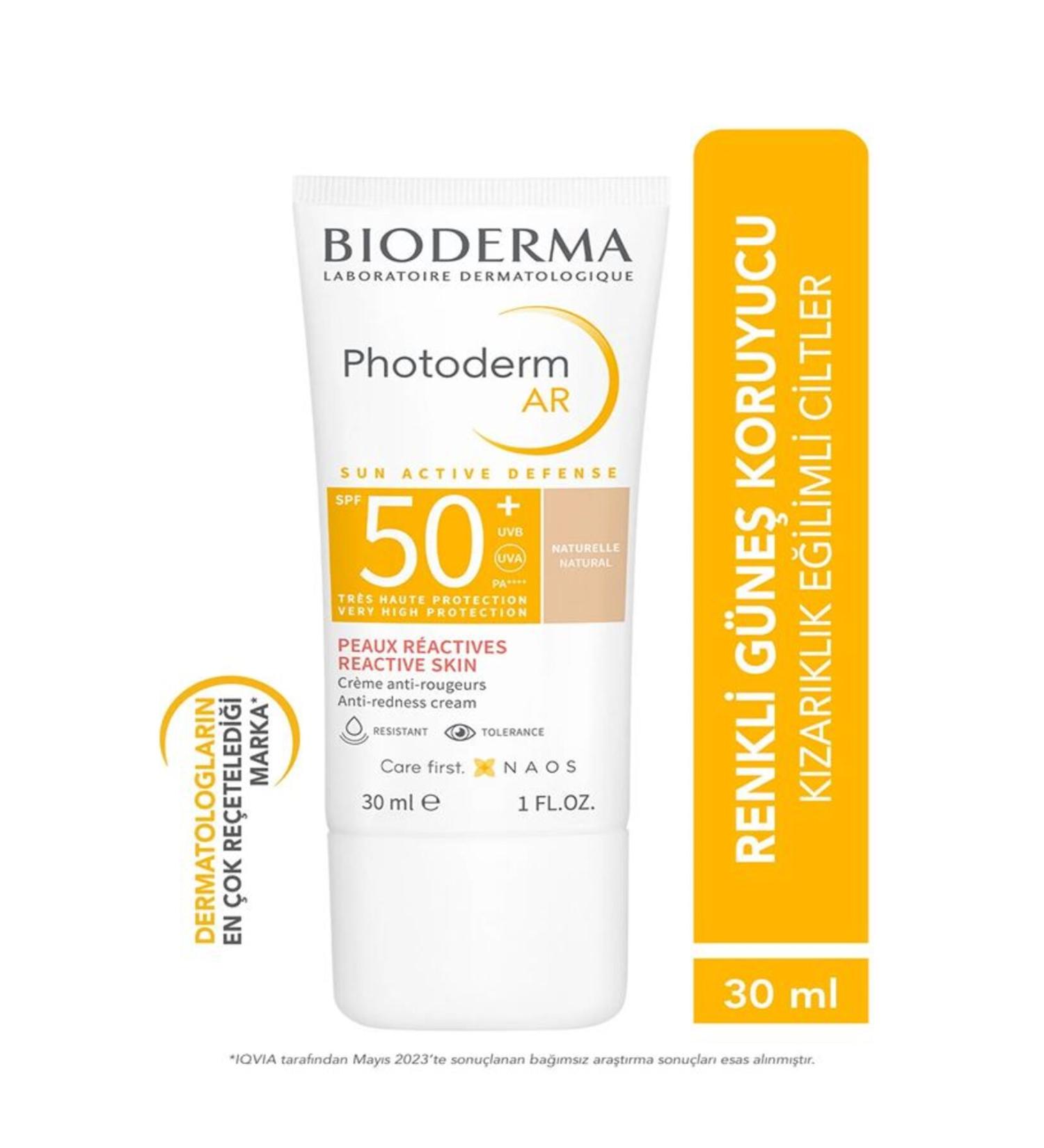 Bioderma Photoderm AR SPF50+ Tinted sunscreen for skin with redness problems - 30 ml - Buy Online on GoSupps.com