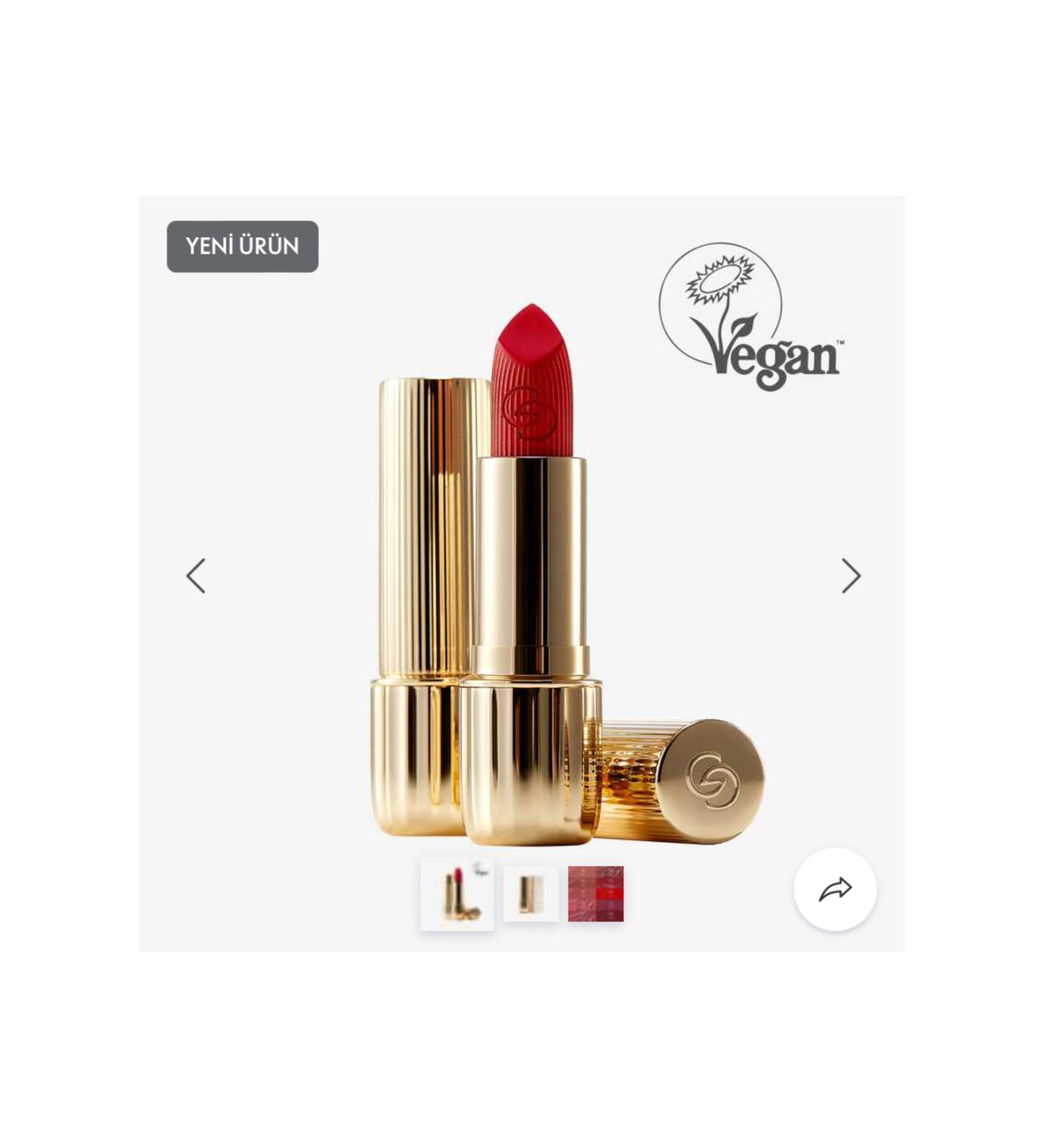 Oriflame Giordani Gold Eternal Glow Lipstick SPF 25