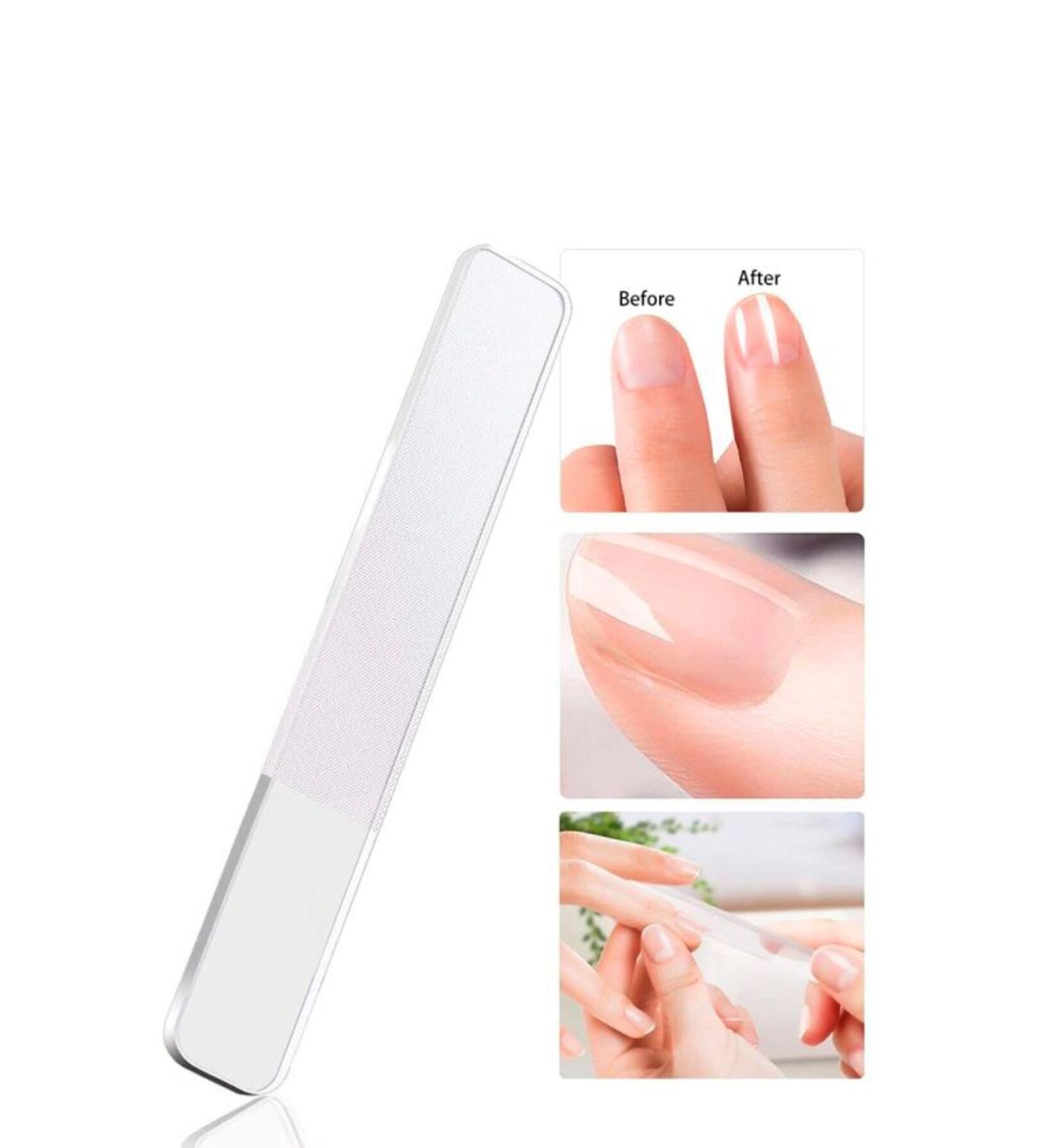 SEVRU Glass Nail Polisher and File Glass File