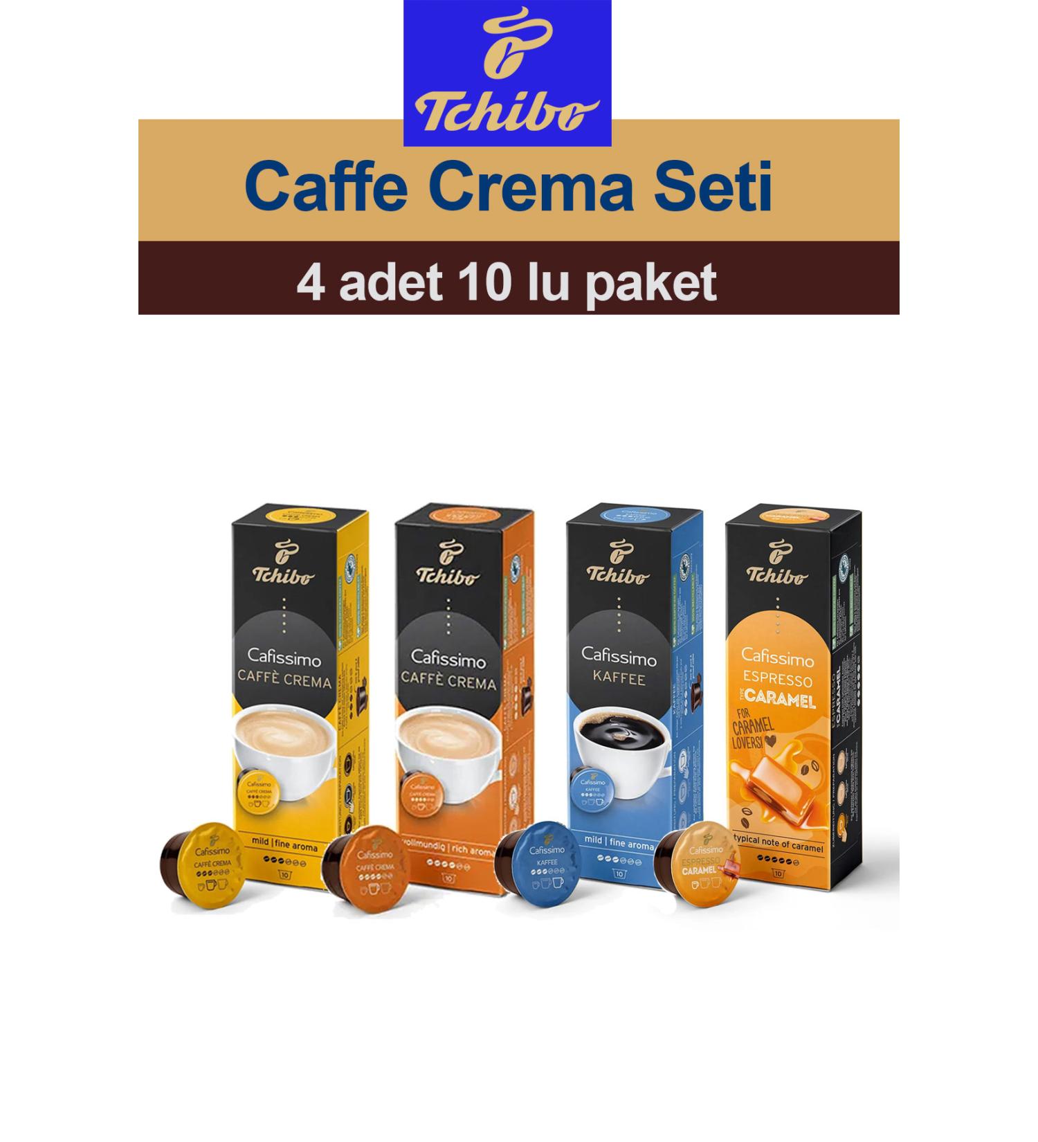 Tchibo Cafissimo 4-Piece Best Selling Coffee Set 4x10 vk - Buy Online on GoSupps.com