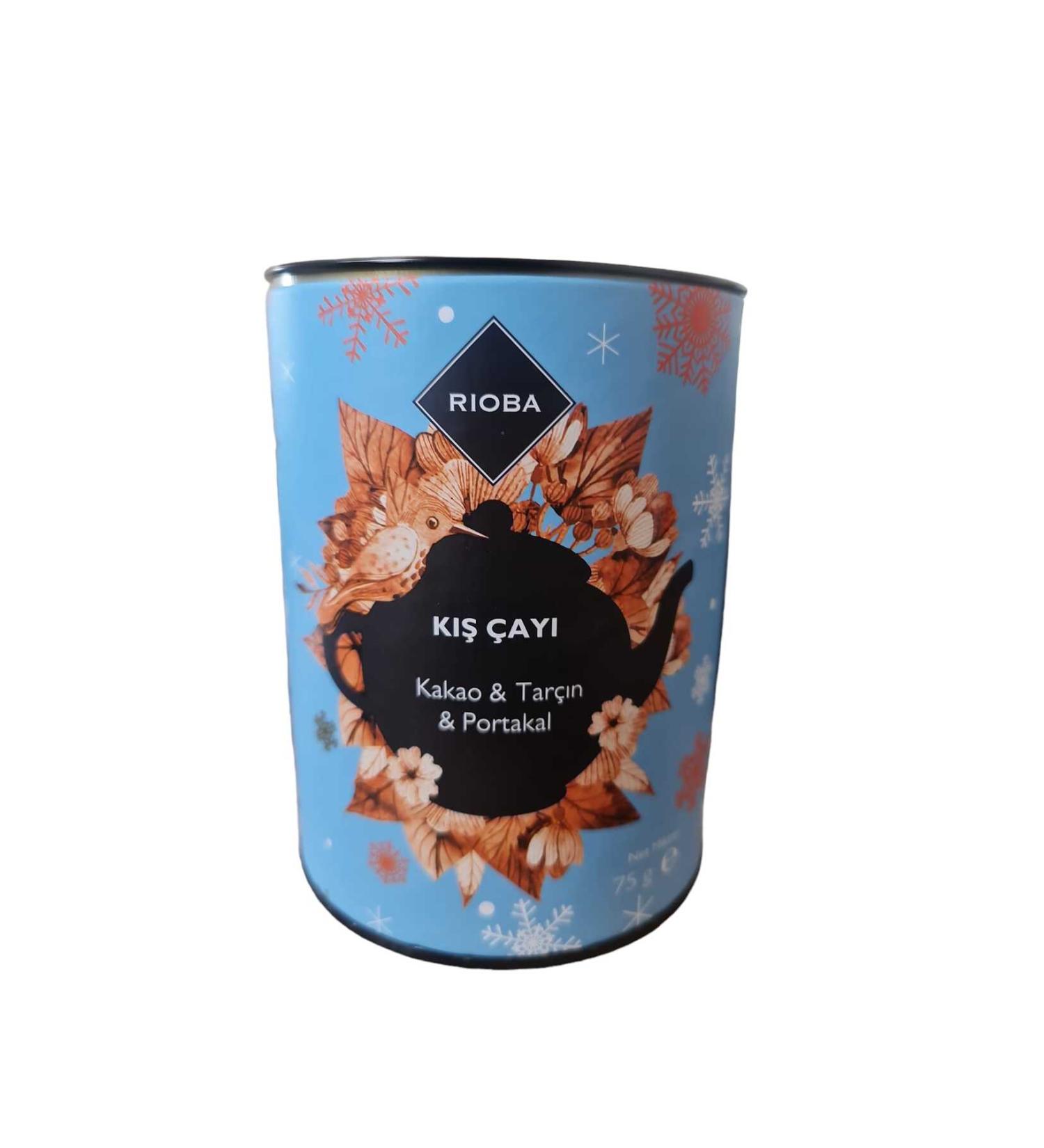 Rioba RIOBA WINTER TEA COCOA&CINNAMON&ORANGE HERBAL MIXTURE