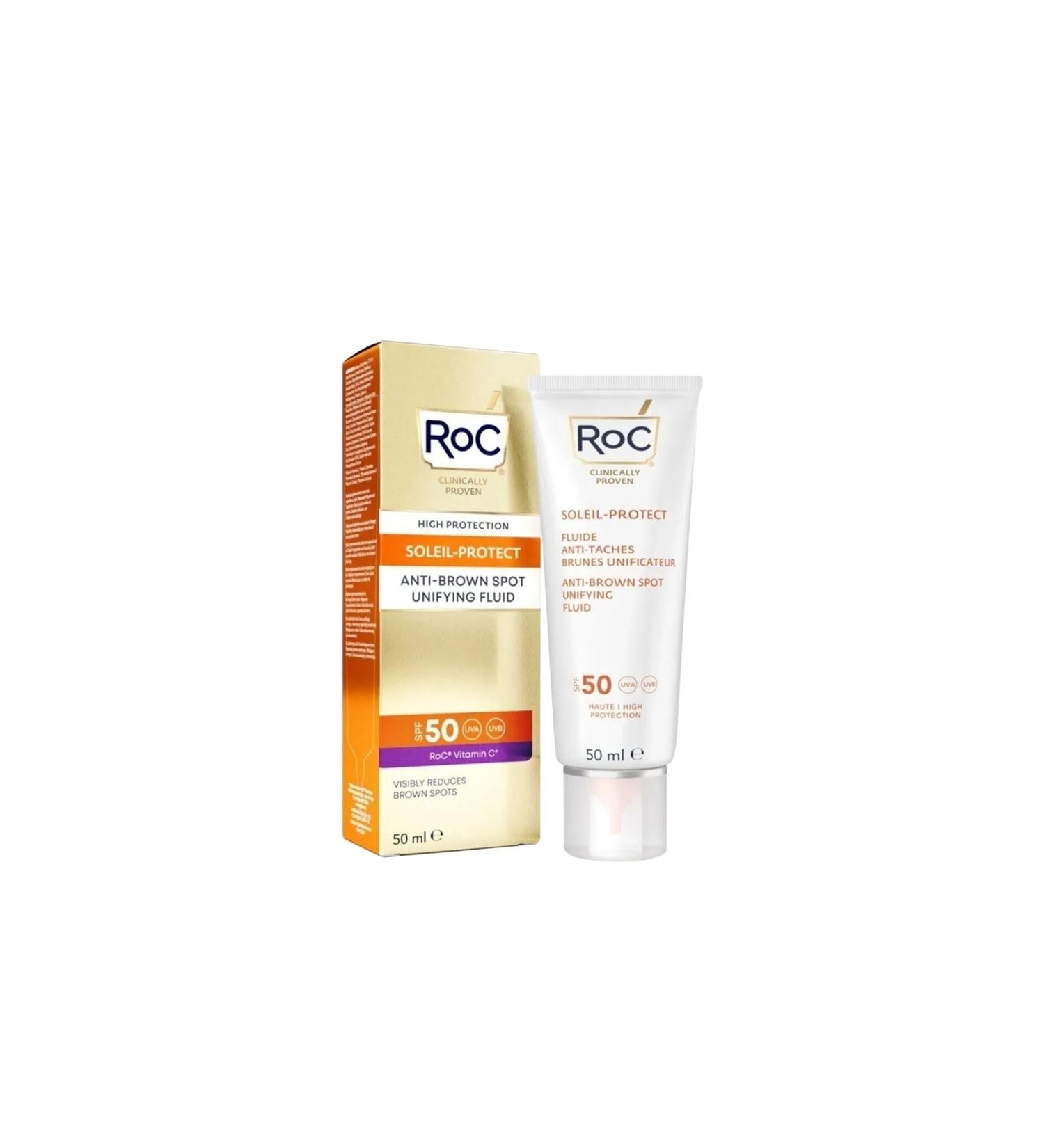 Roc Anti-Spot Face Sun Cream Spf50 50 ml Protecting Against Uva and UVB Rays