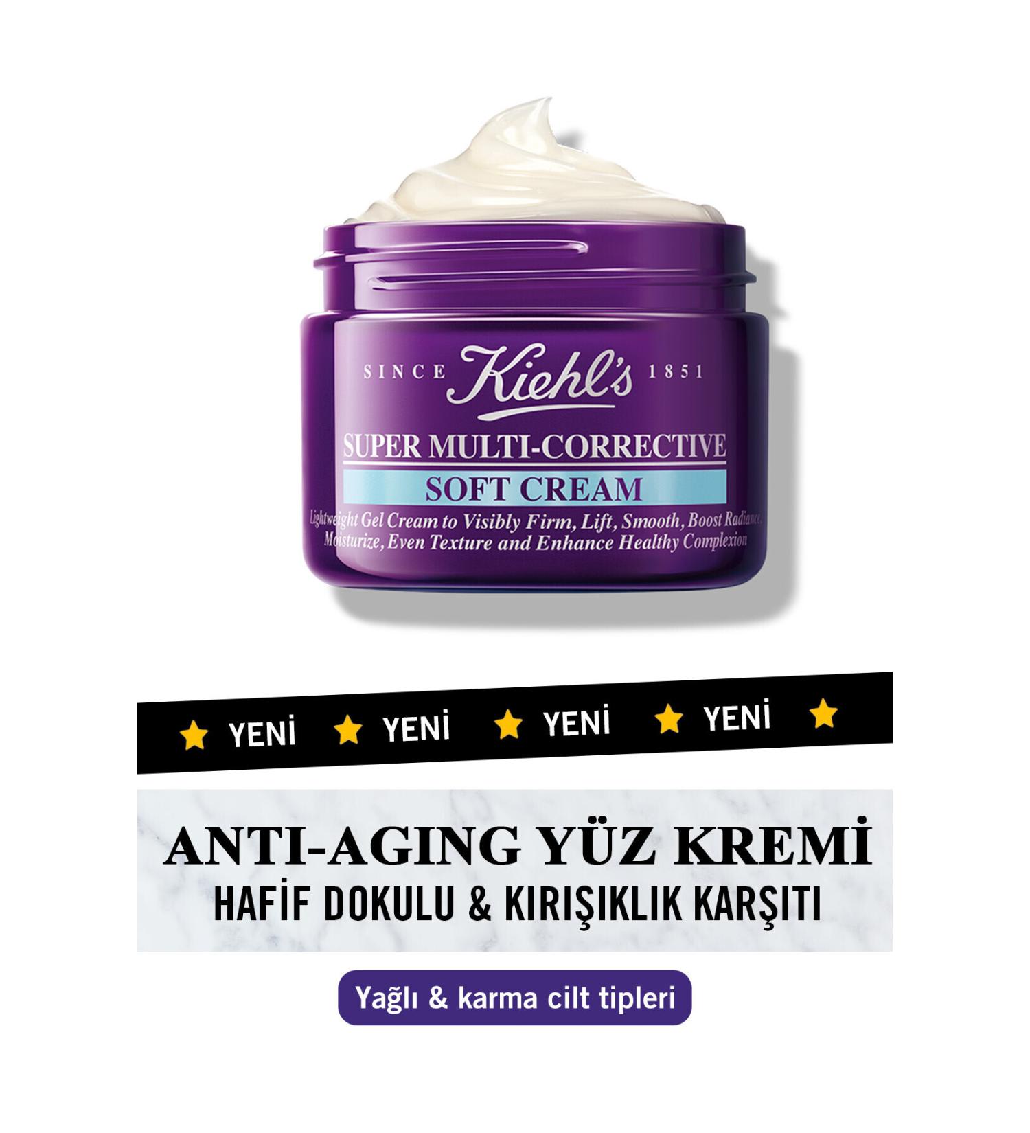 Kiehl's SUPER MULTI CORRECTIVE ANTI-AGING 7 IN 1 LIGHT TEXTURED CREAM 50 ML KEYON831