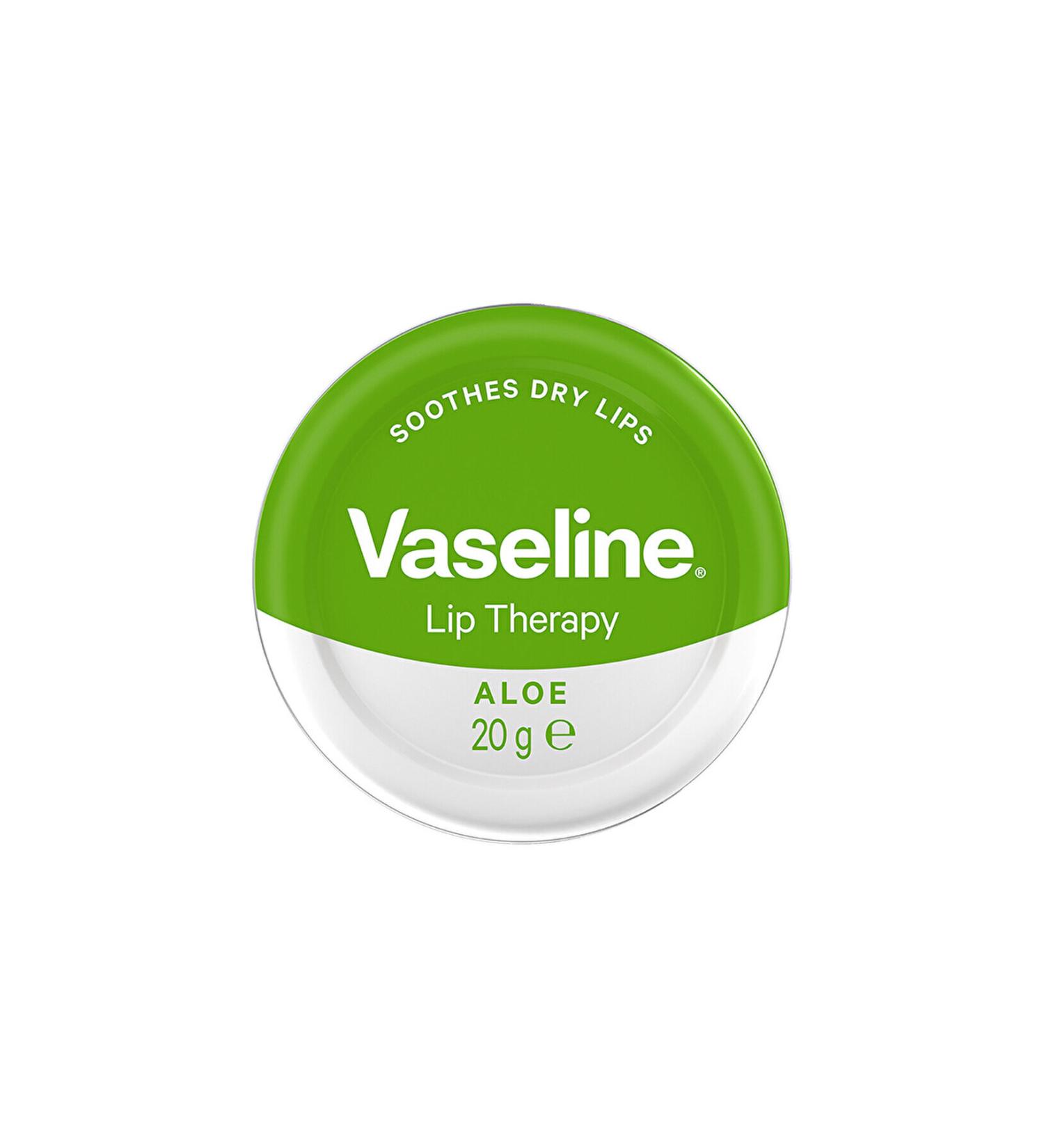 Vaseline Lip Therapy Softening Lip Balm Aloe Vera 20 gr - Buy Online on GoSupps.com