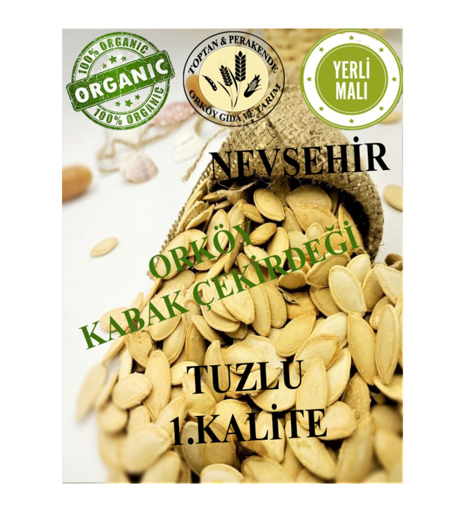 SelenCo Ork y Salted Yellow Pumpkin Seeds 200 Gr- Nevsehir