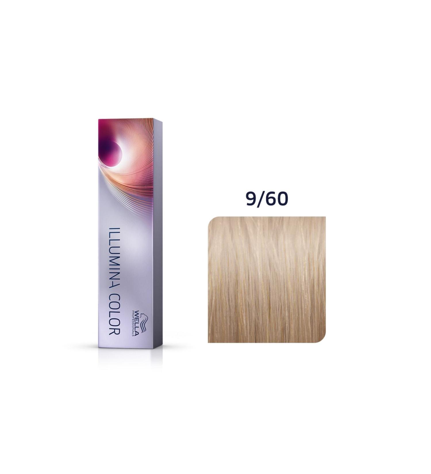wella Professionals ILLUMINA COLOR 9/60 PERFECT HAIR PERMANENT HAIR DYE 60 ML GKHAIR258