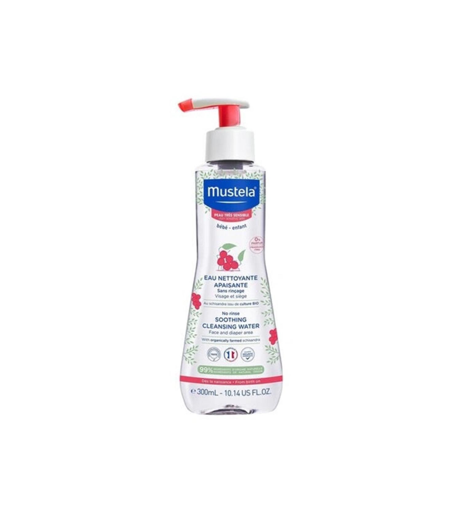 Mustela Soothing Cleansing Water 300ml - Buy Online on GoSupps.com