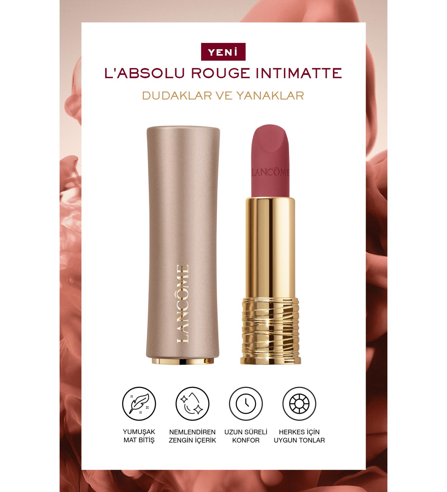 Lancome L'Absolu Rouge Intimatte Ultra Mat Ruj 370 - Flush Of Love 3614274132090 - Buy Online on GoSupps.com