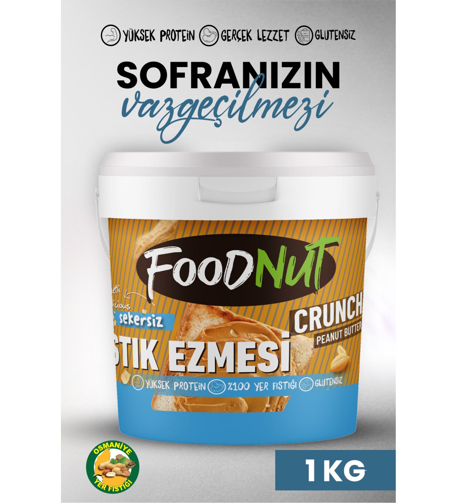 FoodNut 0 Sugar Free Athlete Friendly Peanut Butter 1 Kg Sugar Free High Protein