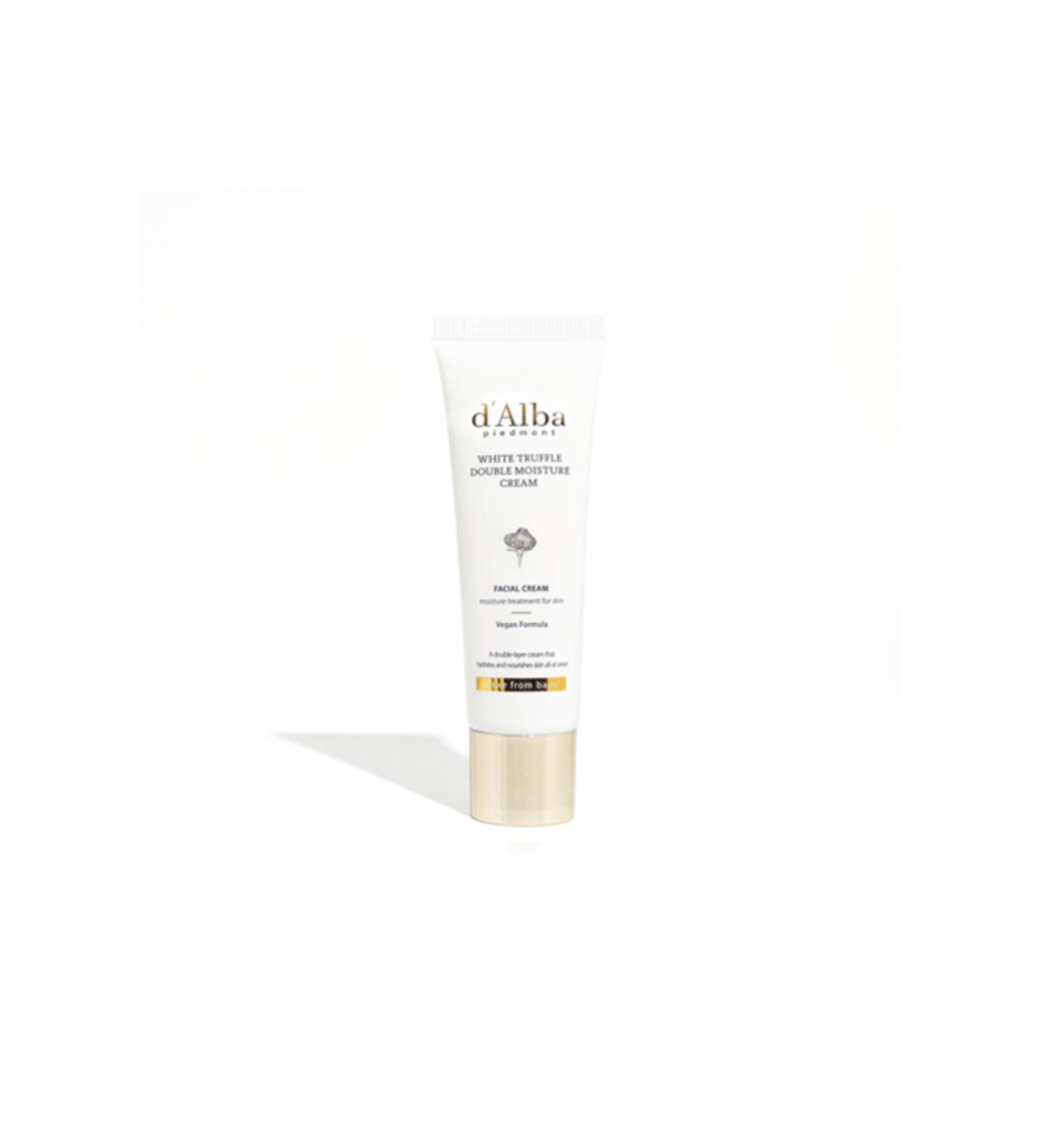 Dalba D'alba White Truffle Double Moisture Cream 60ml - Intensive Moisturizing 2 Serum-
