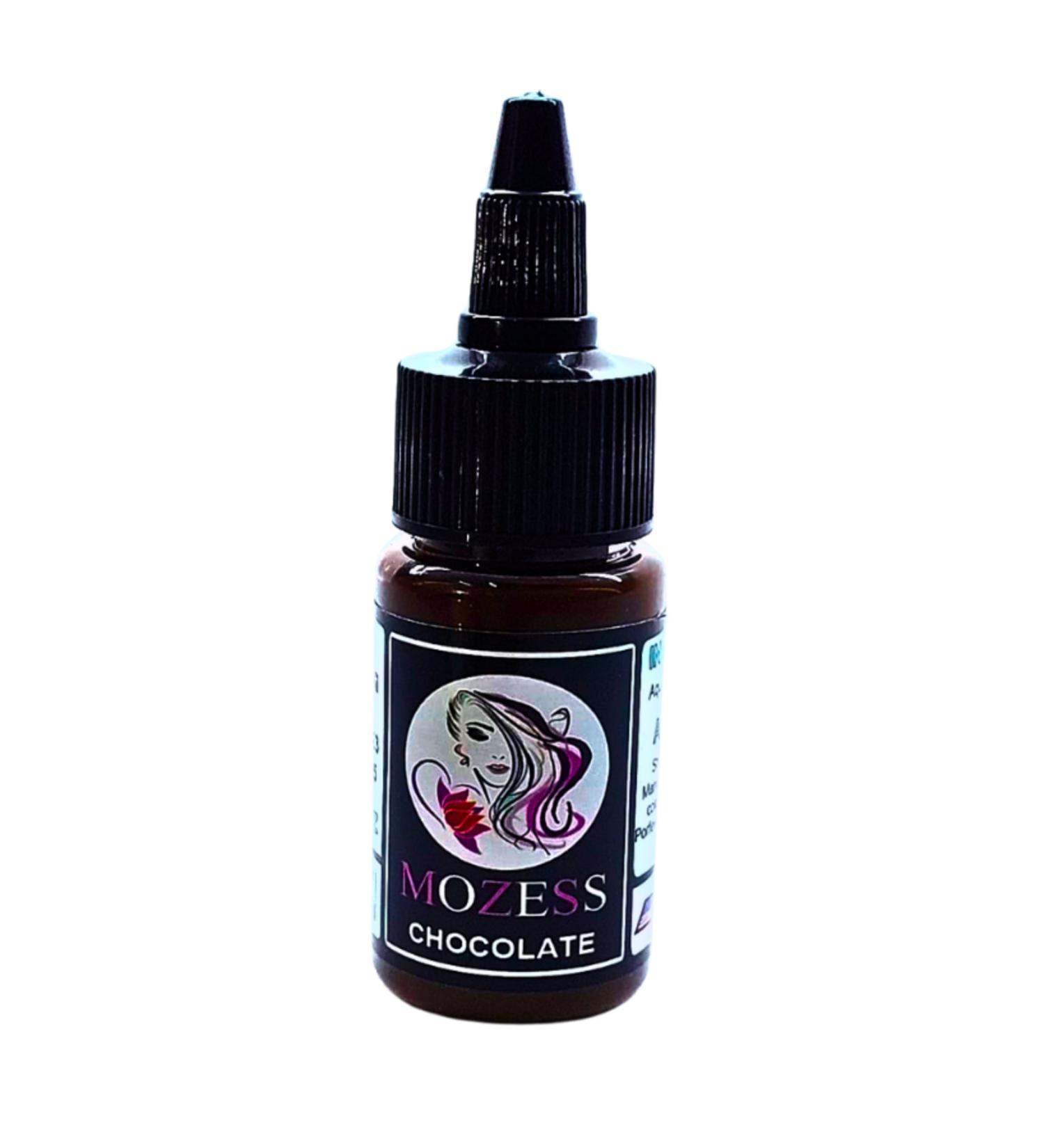 MOZESS Chocolate Brown CHOCOLATE BROWN Permanent Makeup Dye 30 ml