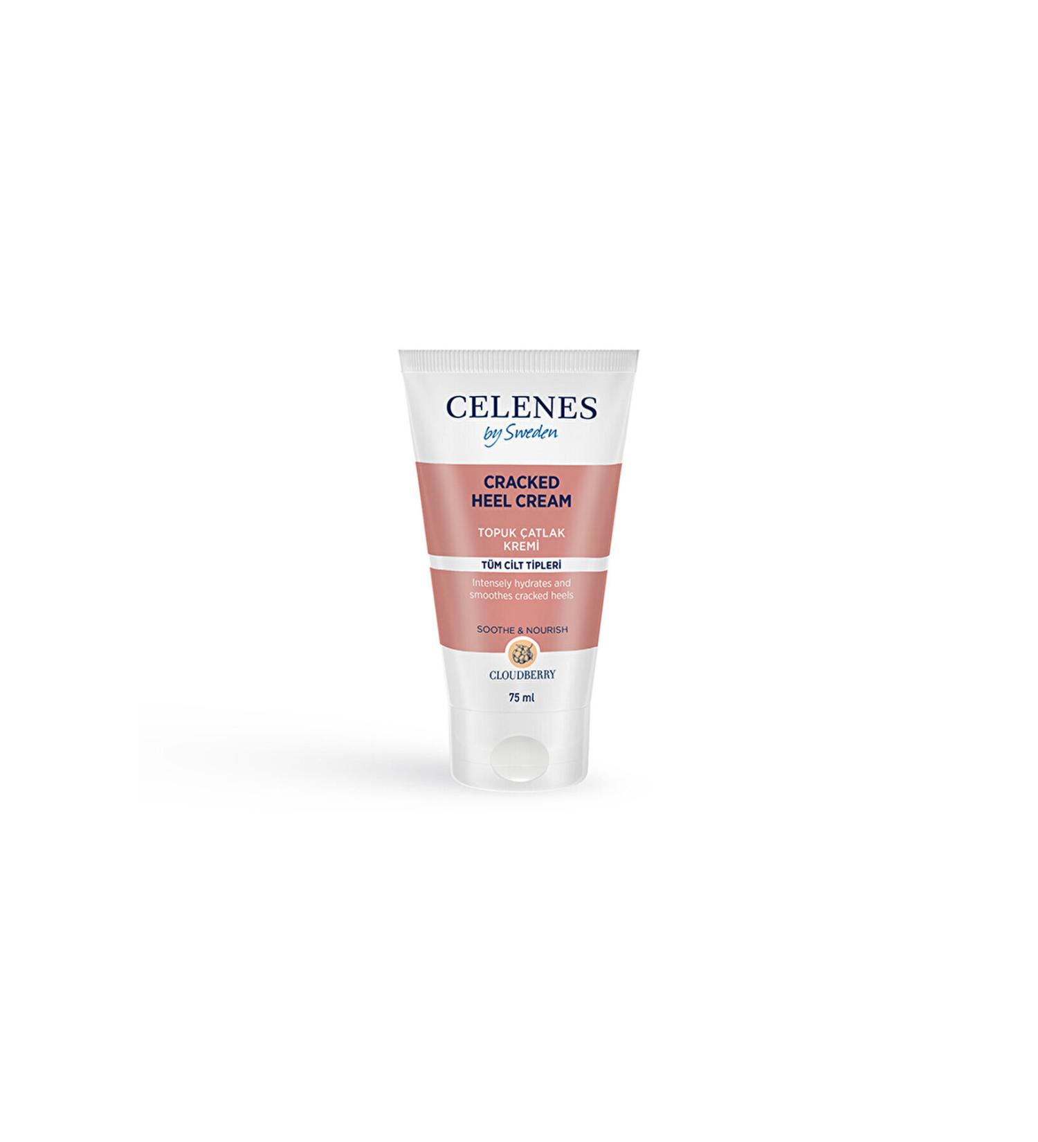 Celenes by Sweden Cloudberry Heel Crack Cream for All Skin Types 75 ml