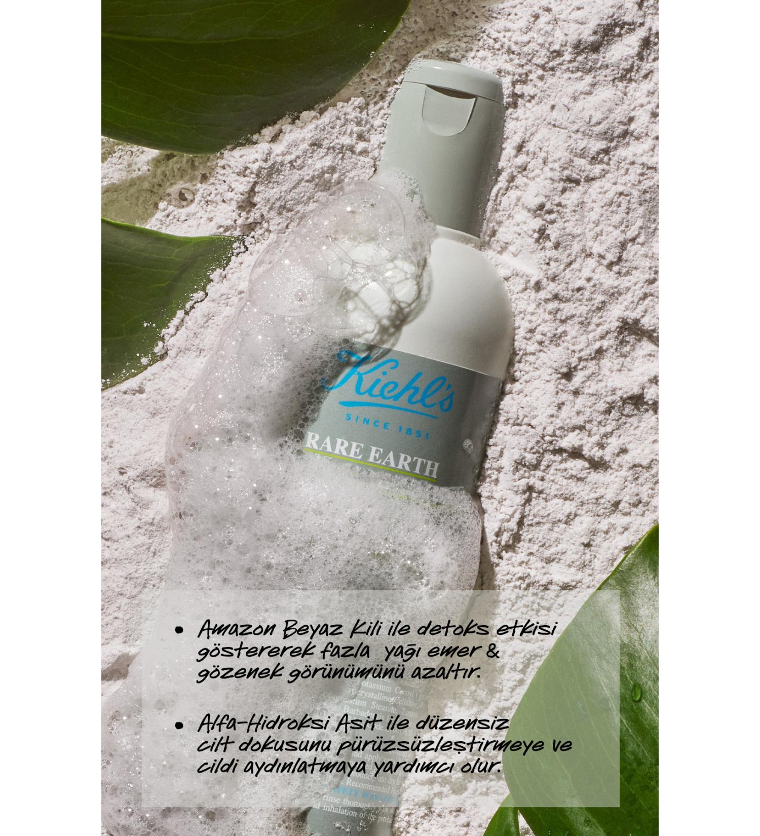 Kiehl's RARE EARTH DEEPLY PUR FY NG PEELING CLEANSER WITH DETOX EFFECT ON THE SK N KEYON956