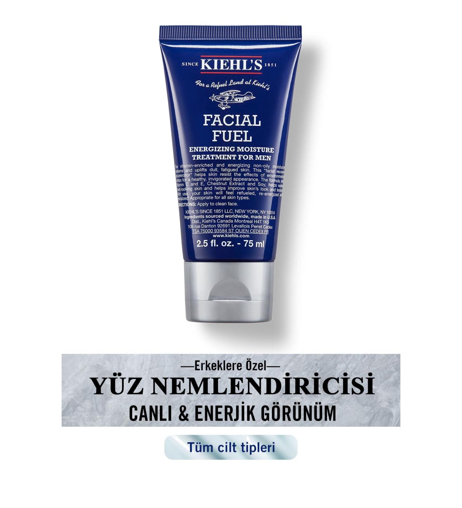 Kiehl's Men's Vitamin Enriched Skin Revitalizing Oil-Free Face Nourisher 75ml