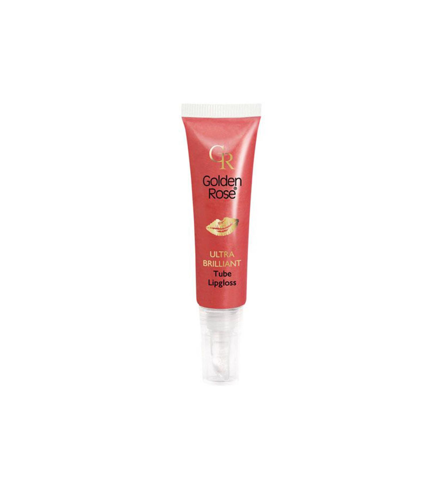 Golden Rose Brillant Volume Tube Lipgloss Orange and Glitter No:04 - Buy Online on GoSupps.com