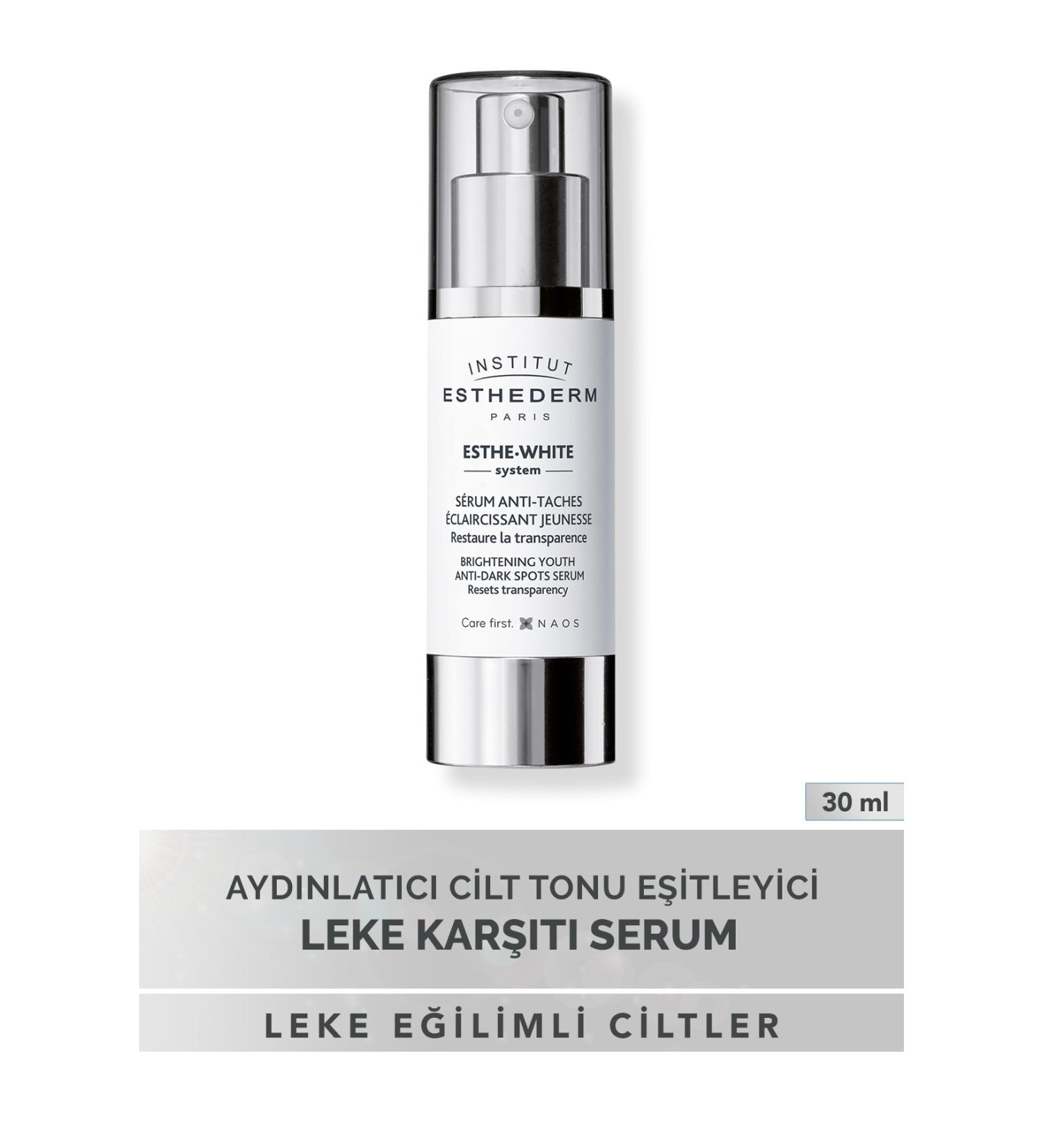 INSTITUT ESTHEDERM ESTHE-WHITE ANTI-DARK SPOTS SERUM SKIN RENEWAL I SERUM 30 ML DKHAIR339