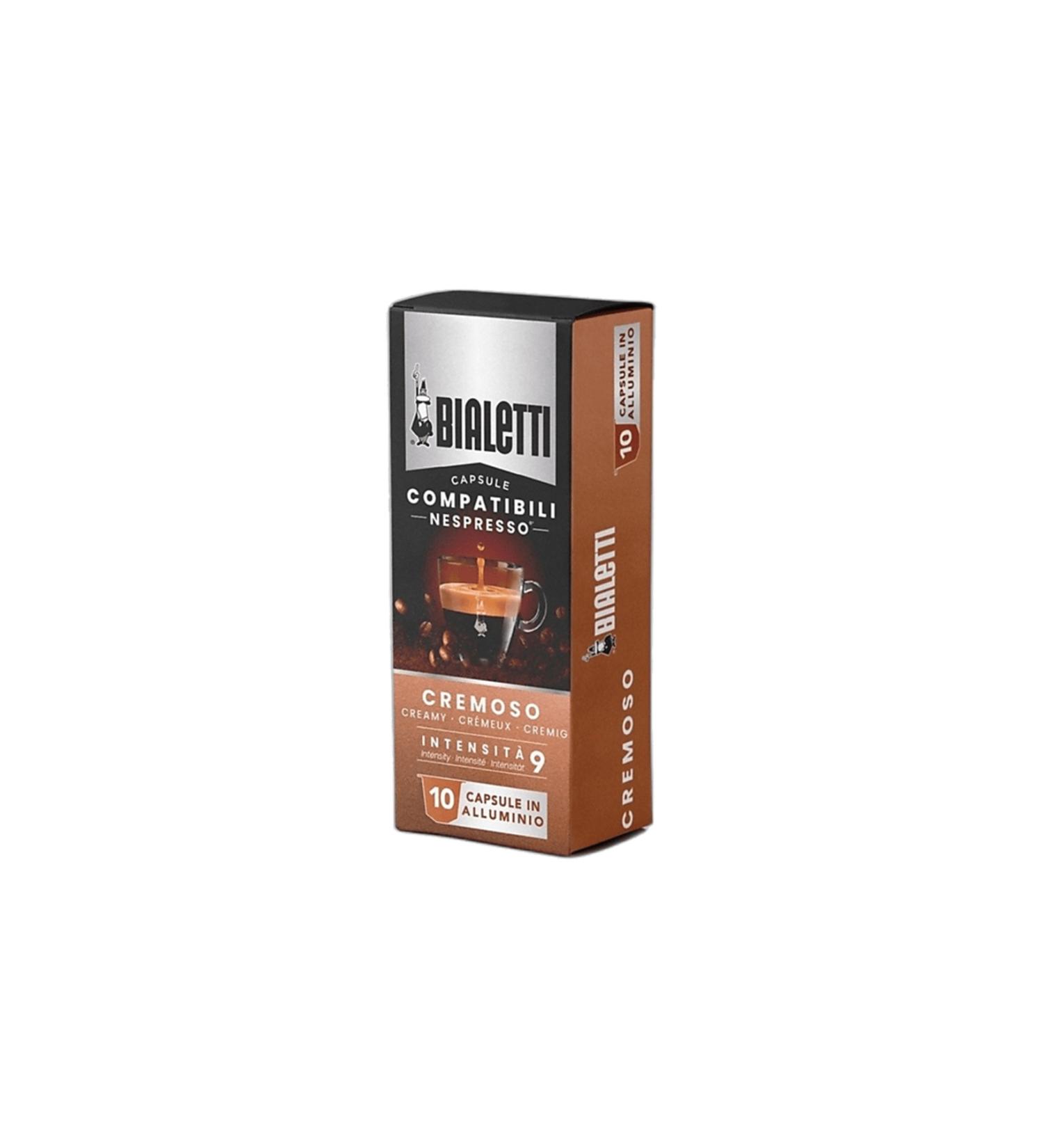 Bialetti Compatible Cremoso 10 Capsule Coffee