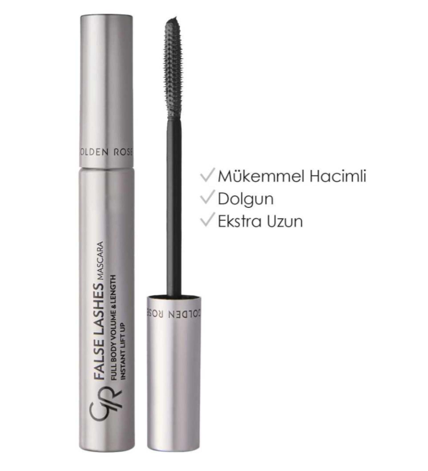 Golden Rose False Lashes Mascara - Black - Volumizing Mascara-MFREYON00406