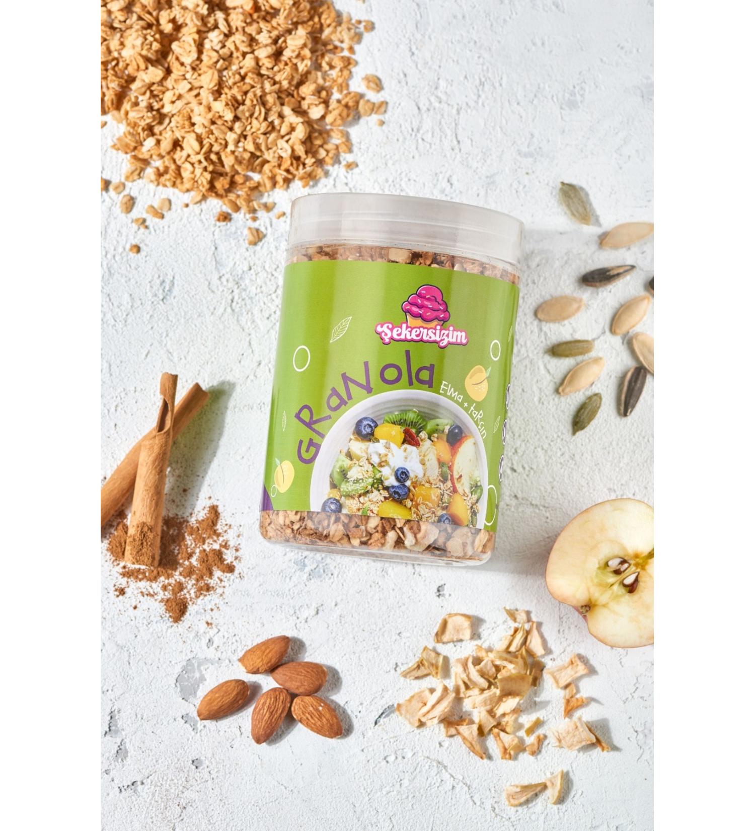 SUGAR FREE APPLE + CINNAMON GRANOLA