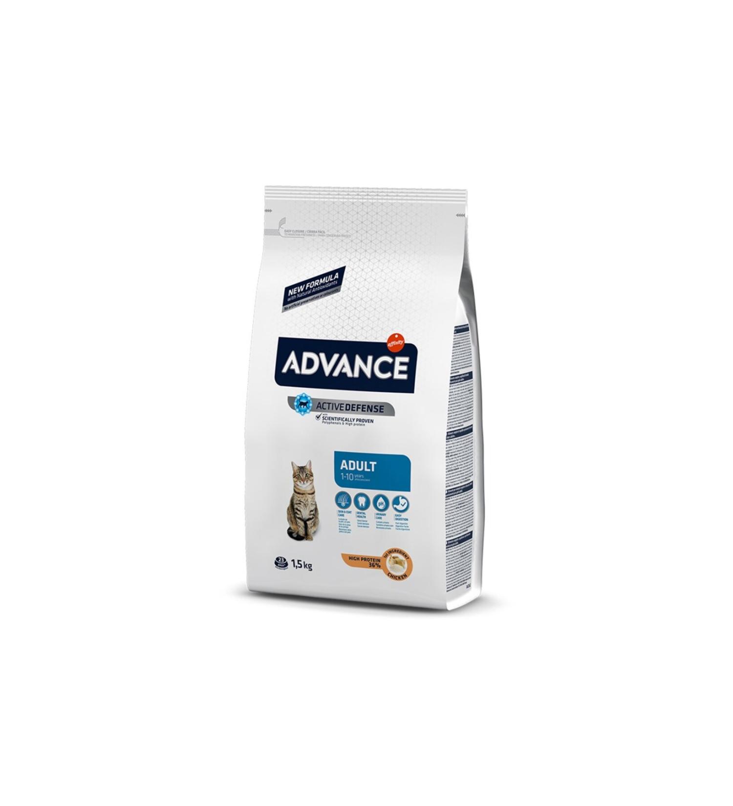 Advance Cat Adult Chicken & Rice Cat Food 1.5 Kg