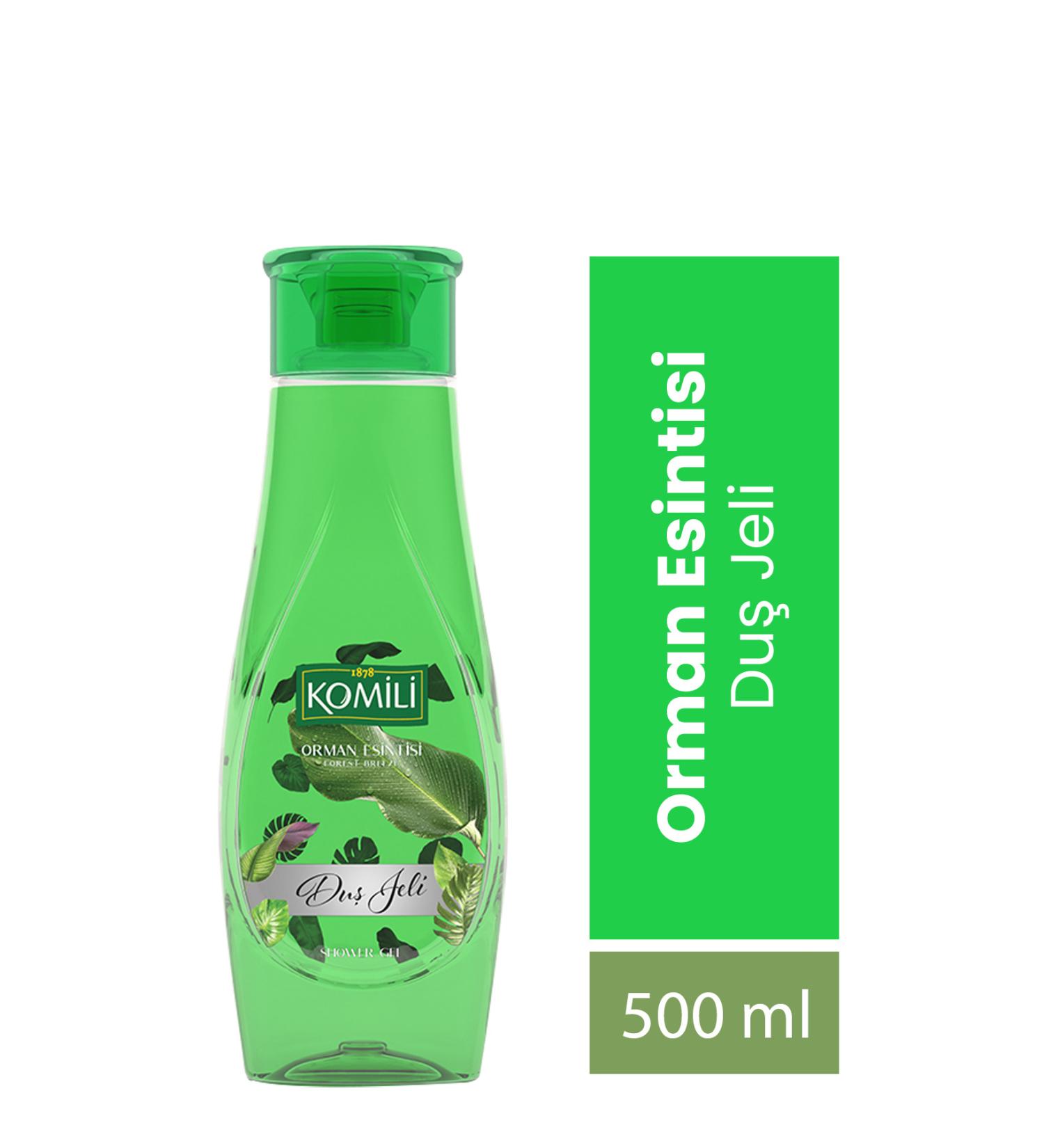 Komili Forest Breeze Vegan Shower Gel - Herbal Scent - 500 ML