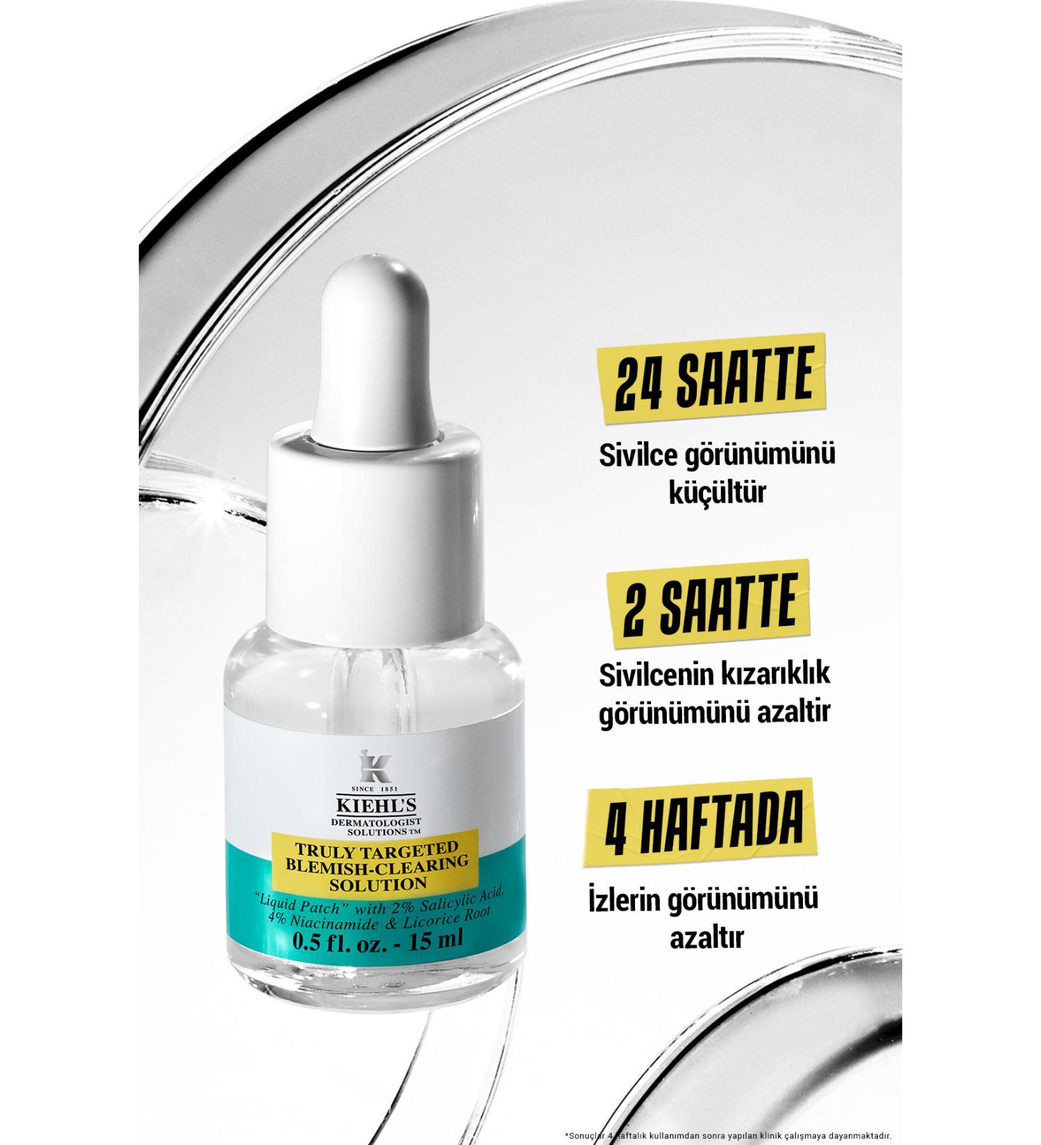 Kiehl's Anti-Acne Redness and Acne Scar Reducing Serum 15 ml - Buy Online on GoSupps.com