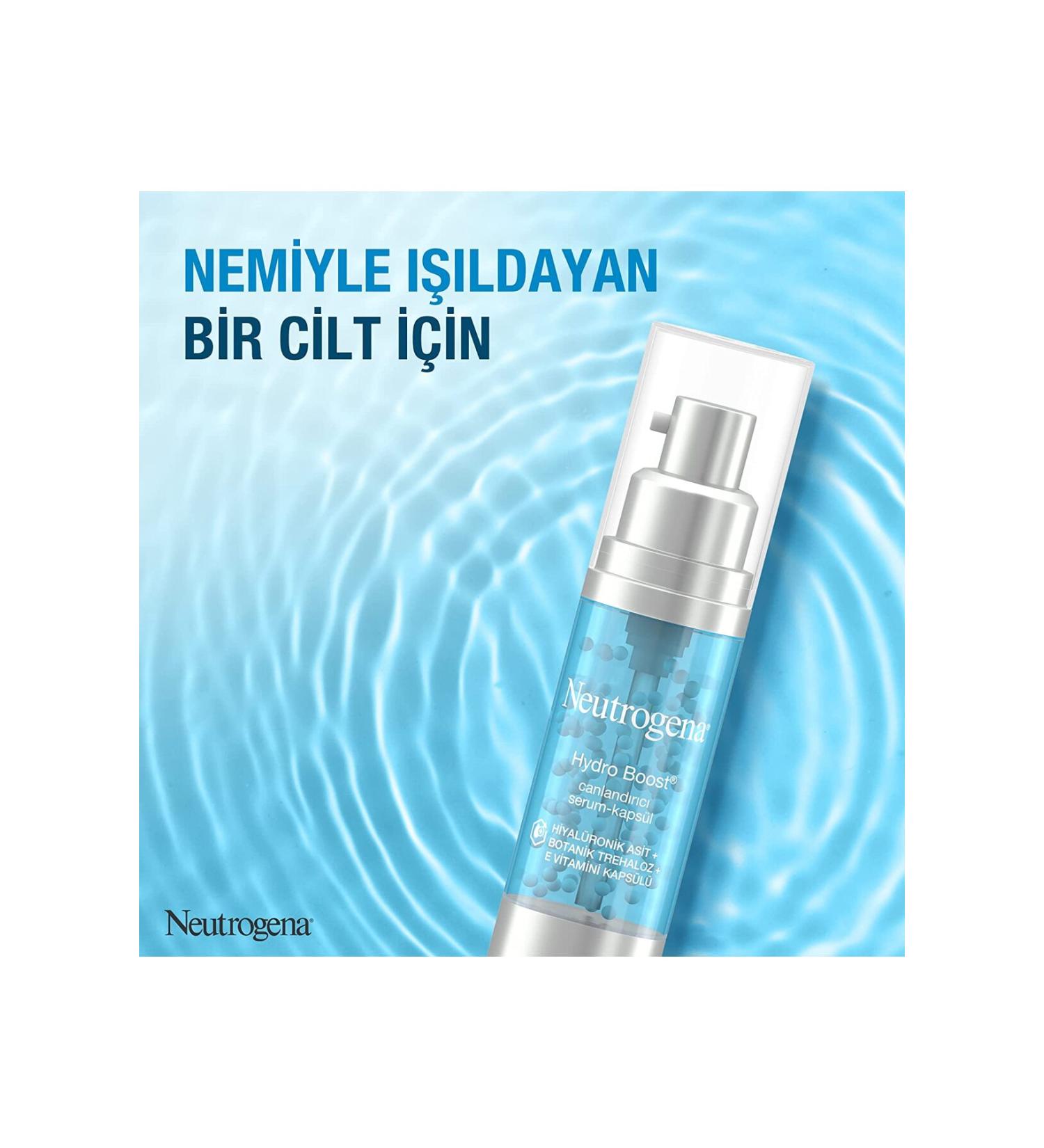Neutrogena Hydro Boost-Moisturizing and Revitalizing Face Care Serum 30ml CYT979464641313174461313196