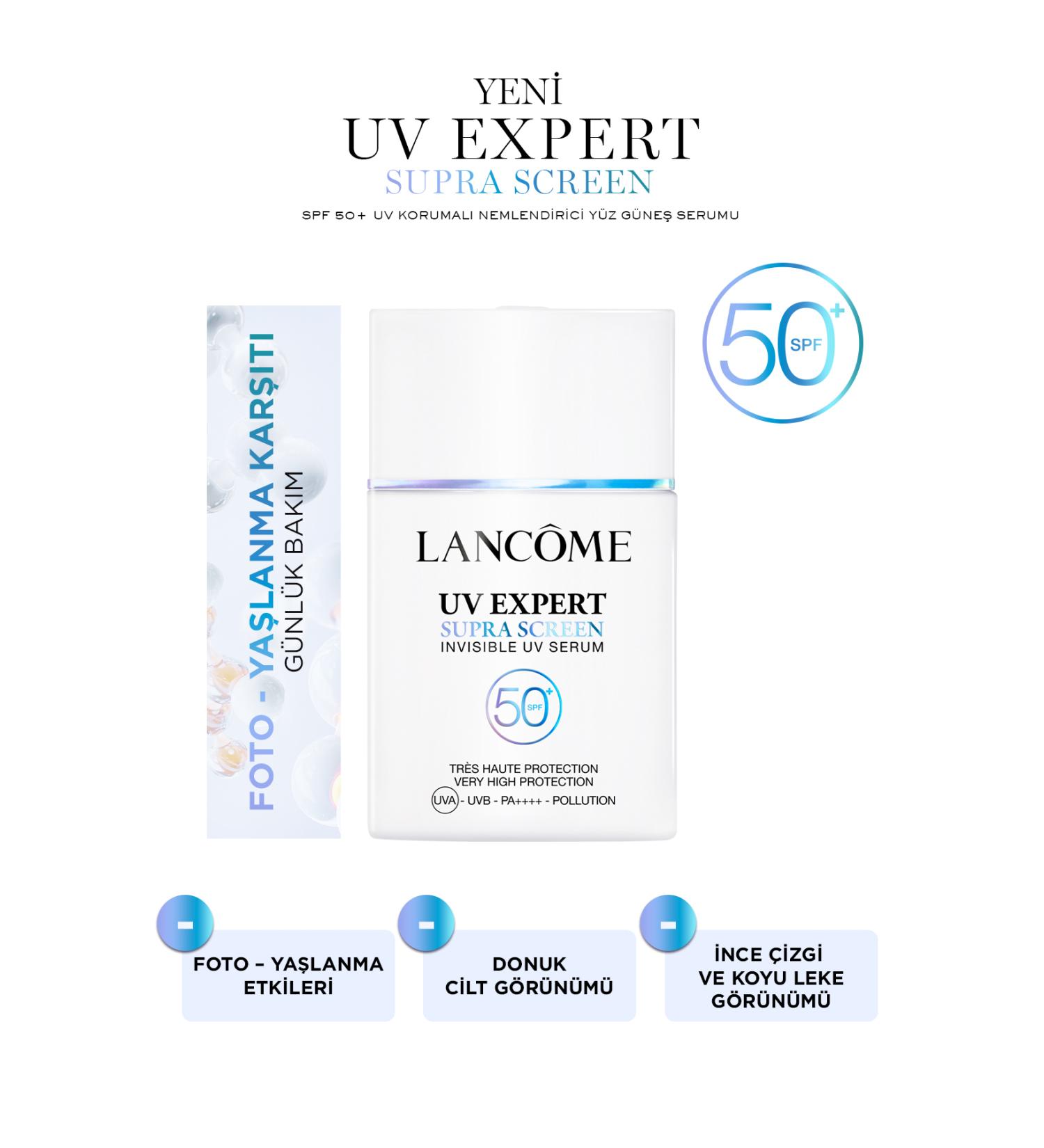 Lancome Uv Expert Supra Screen Sunscreen Moisturizing Face Serum Spf 50 40 ml 3614274162943 - Buy Online on GoSupps.com