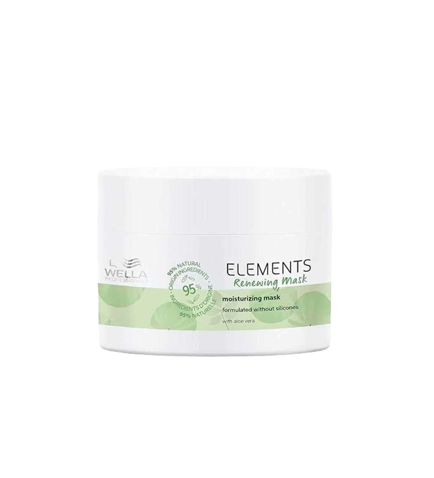 Wella Elements Renewing Paraben-free Mask for Dyed and Damaged Hair 150 ml