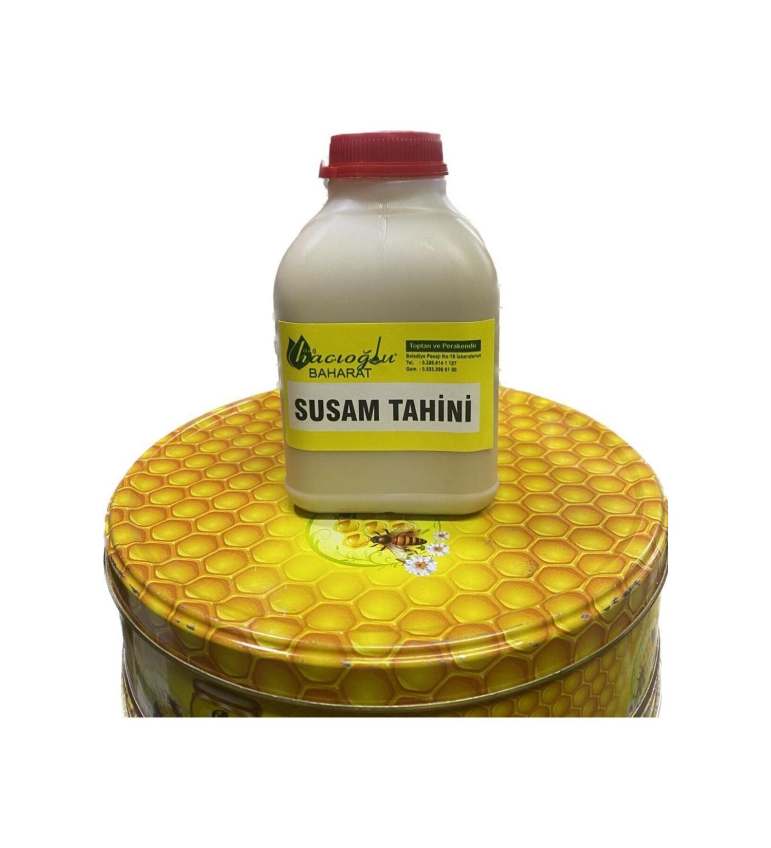 Hac o lu Spice Hatay Local Pure Sesame Tahini 500 Gr