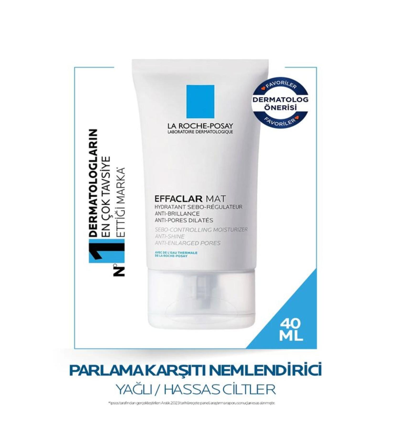 La Roche Posay OILY SKIN WITH LARGE PORES THAT MAY BE TENDENED TO SHINE - 40 ML